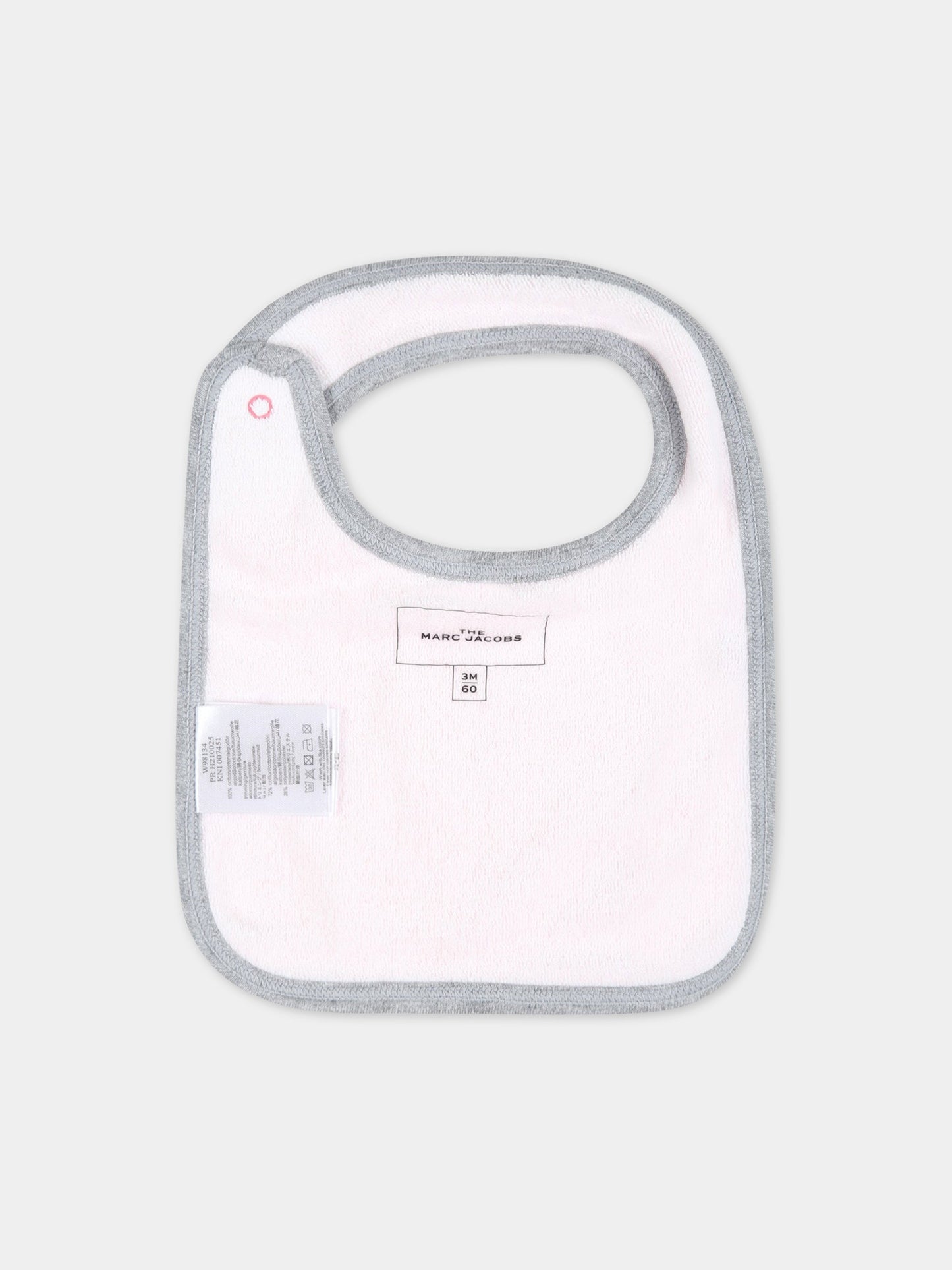 Set multicolor per neonata con logo,Little Marc Jacobs,W98134 GRIGIO