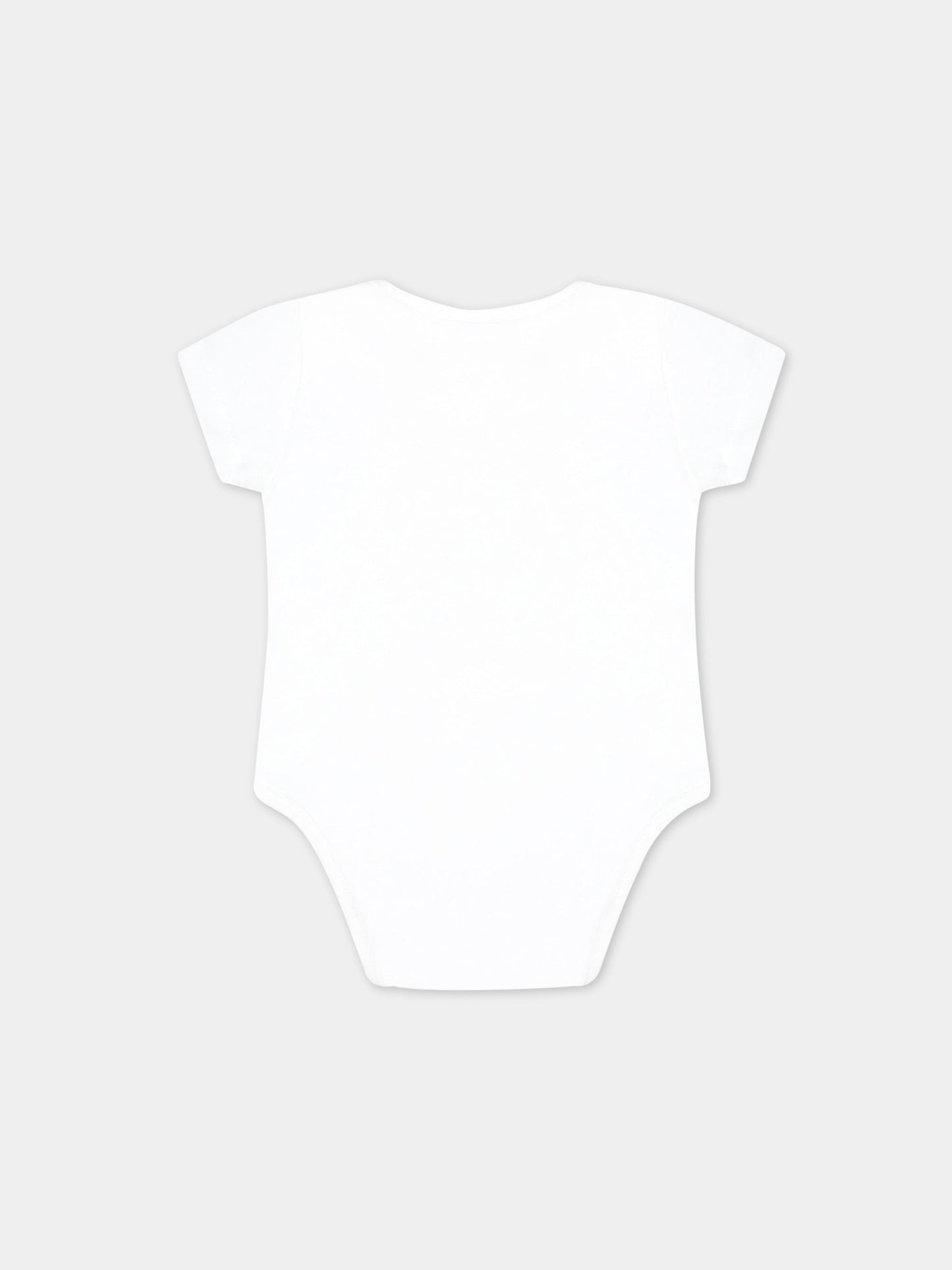 Set bianco per neonati con Teddy Bear,Moschino Kids,M5Y017 LAB59 84352