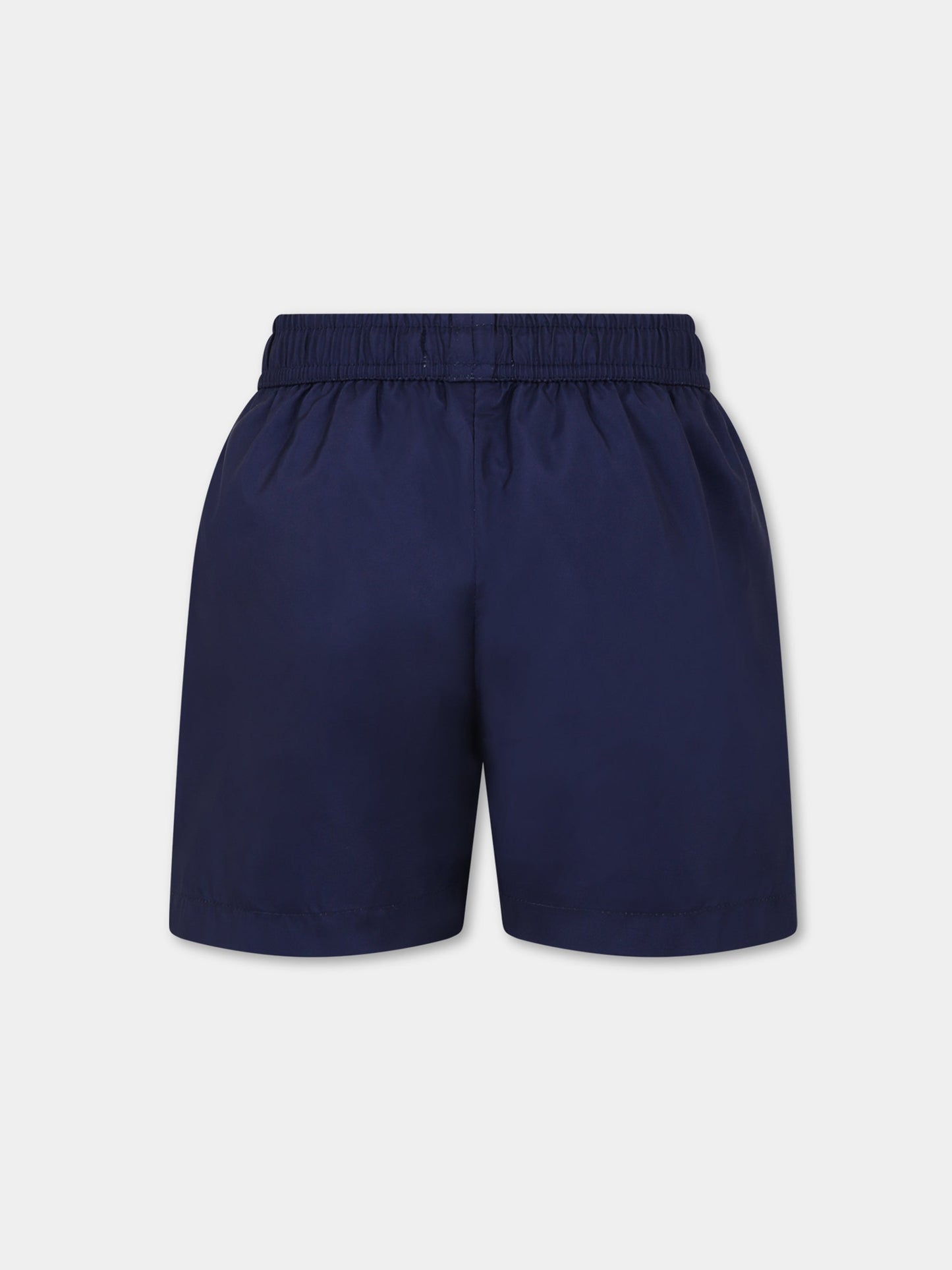 Boxer-mare per bambino con Teddy Bear e logo,Moschino Kids,HSL010 LKA02 40016