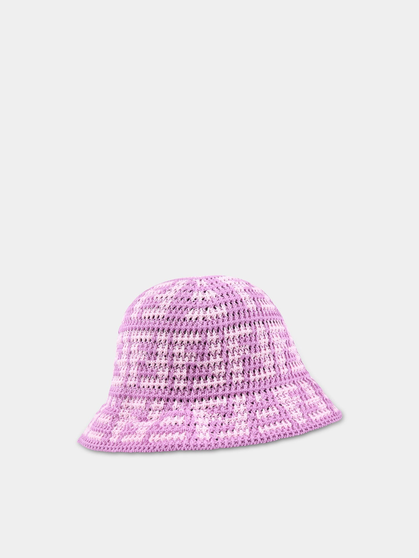 Cloche fucsia per bambina con FF rosa,Fendi Kids,JUP056 AMRC F1K5B
