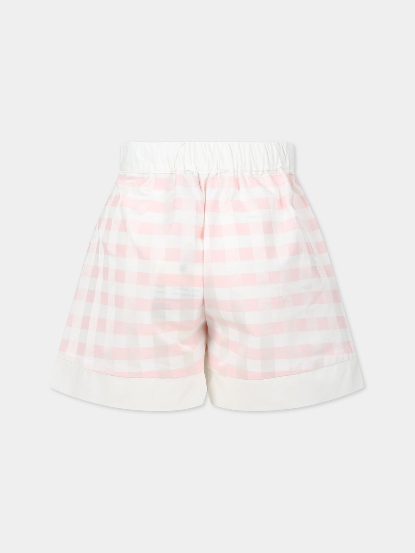 Shorts rosa per neonata,Le Petit Coco,LFBE027 CQ304 C004