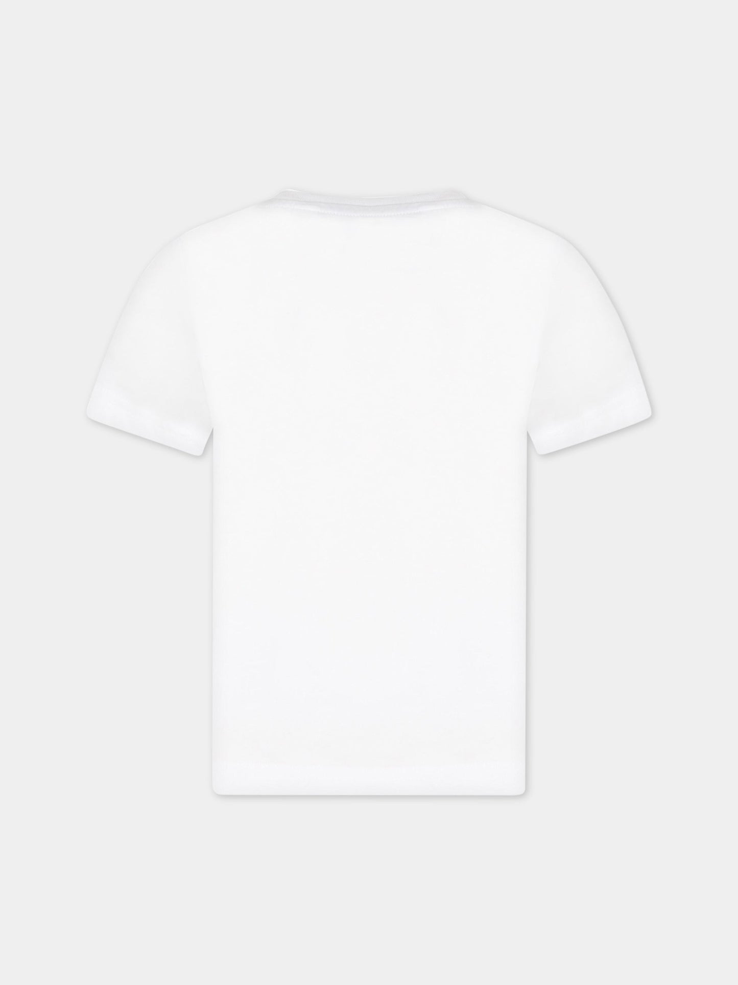 T-shirt bianca per bambino con logo,Timberland,T25T79 10P