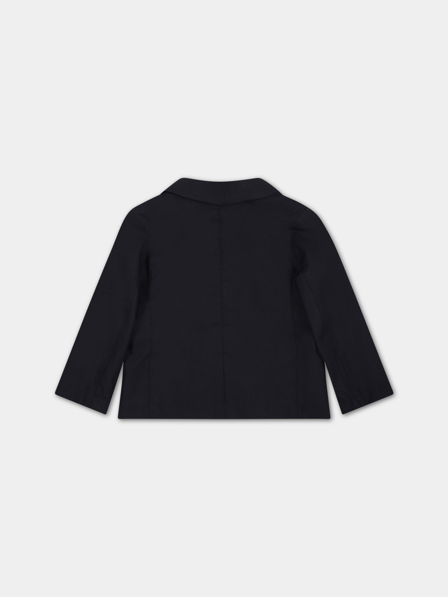 Giacca blu per bambino con logo,Armani Junior,3RHGJ5 4N7IZ 0920