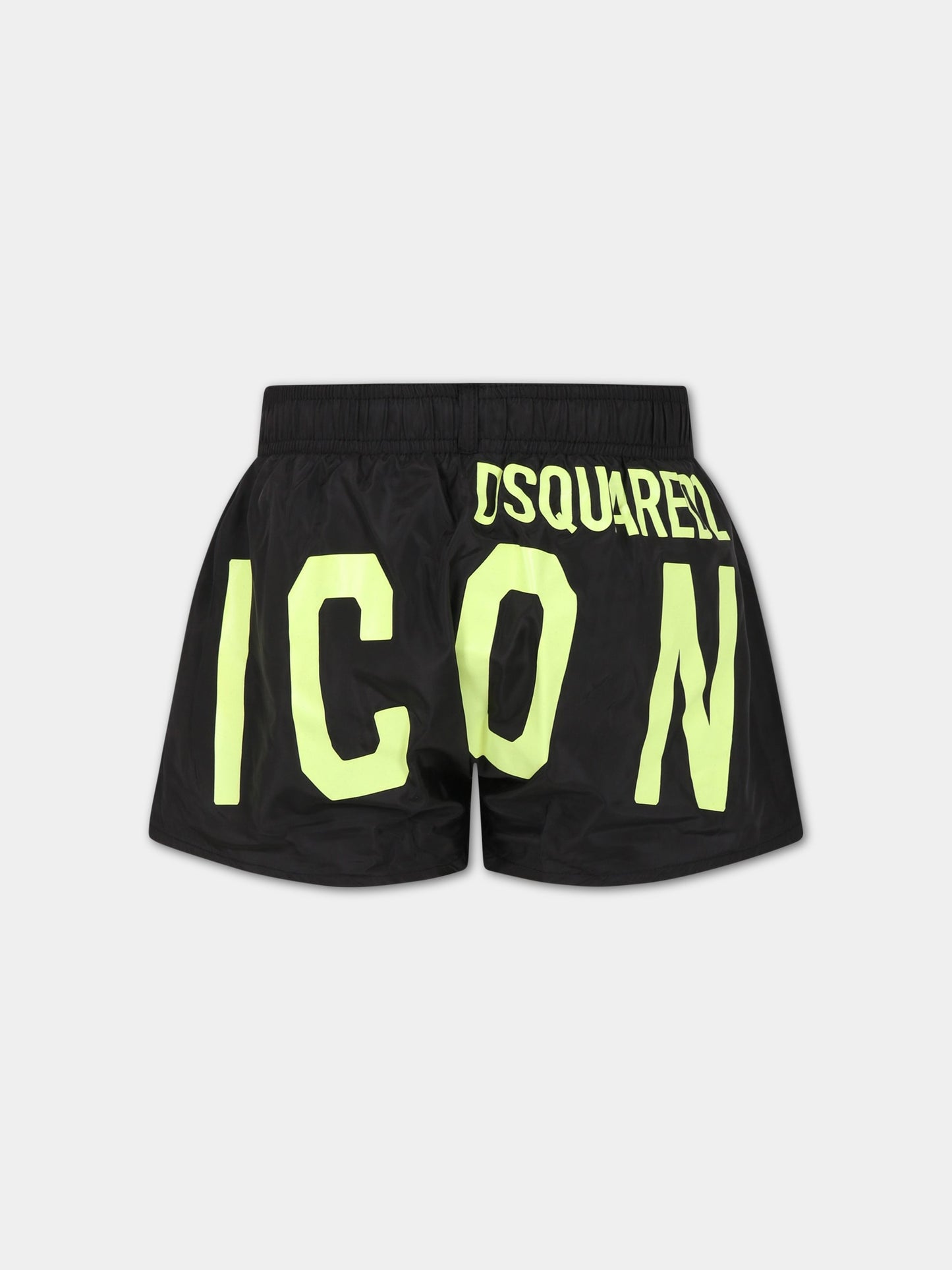 Boxer-mare neri per bambino con logo,Dsquared2,DQ1708 D00QK DQ90K
