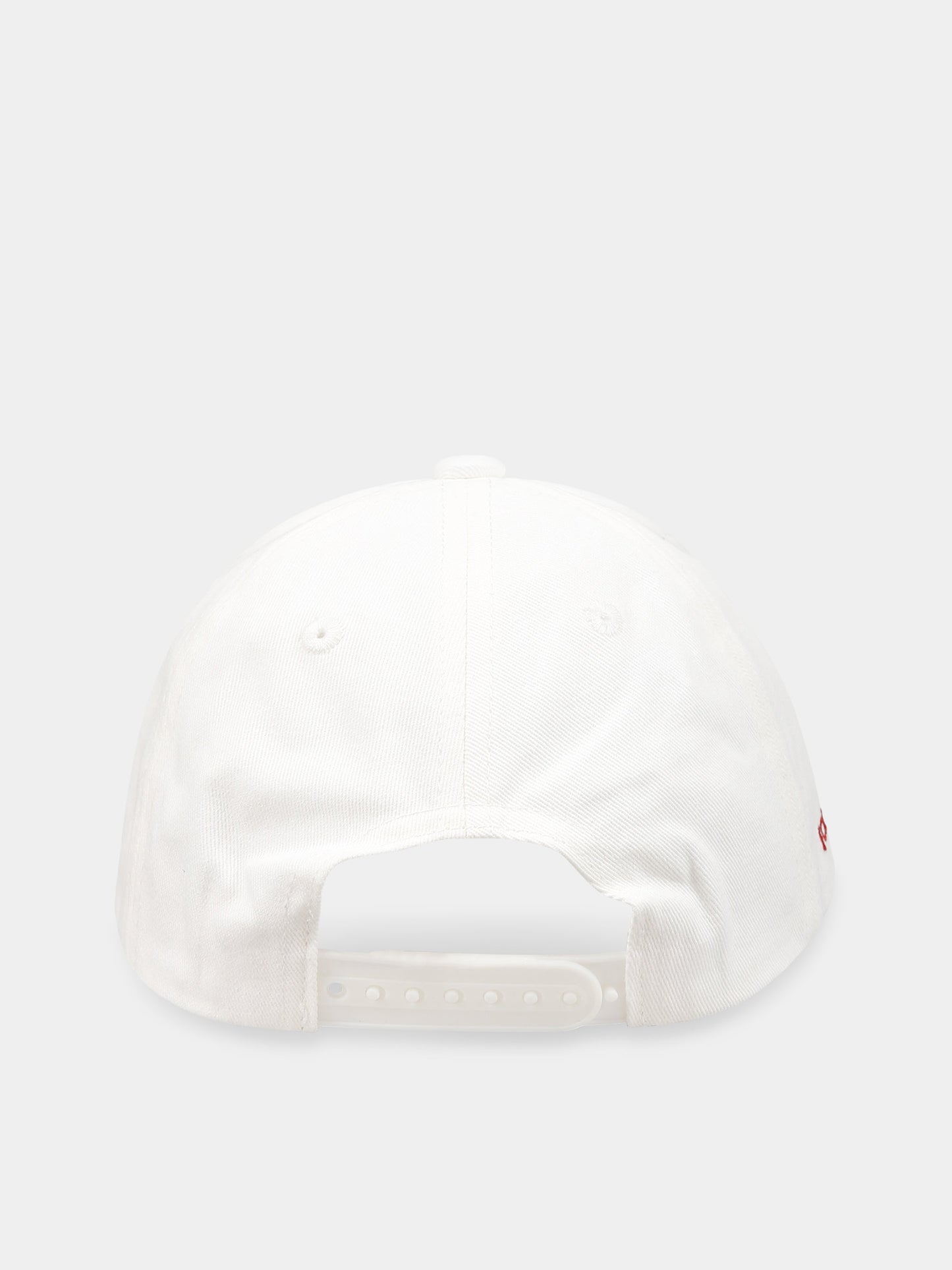 Cappello bianco per bambini con scritta Star camp e logo rosso,Raquette,TCAP 001 81