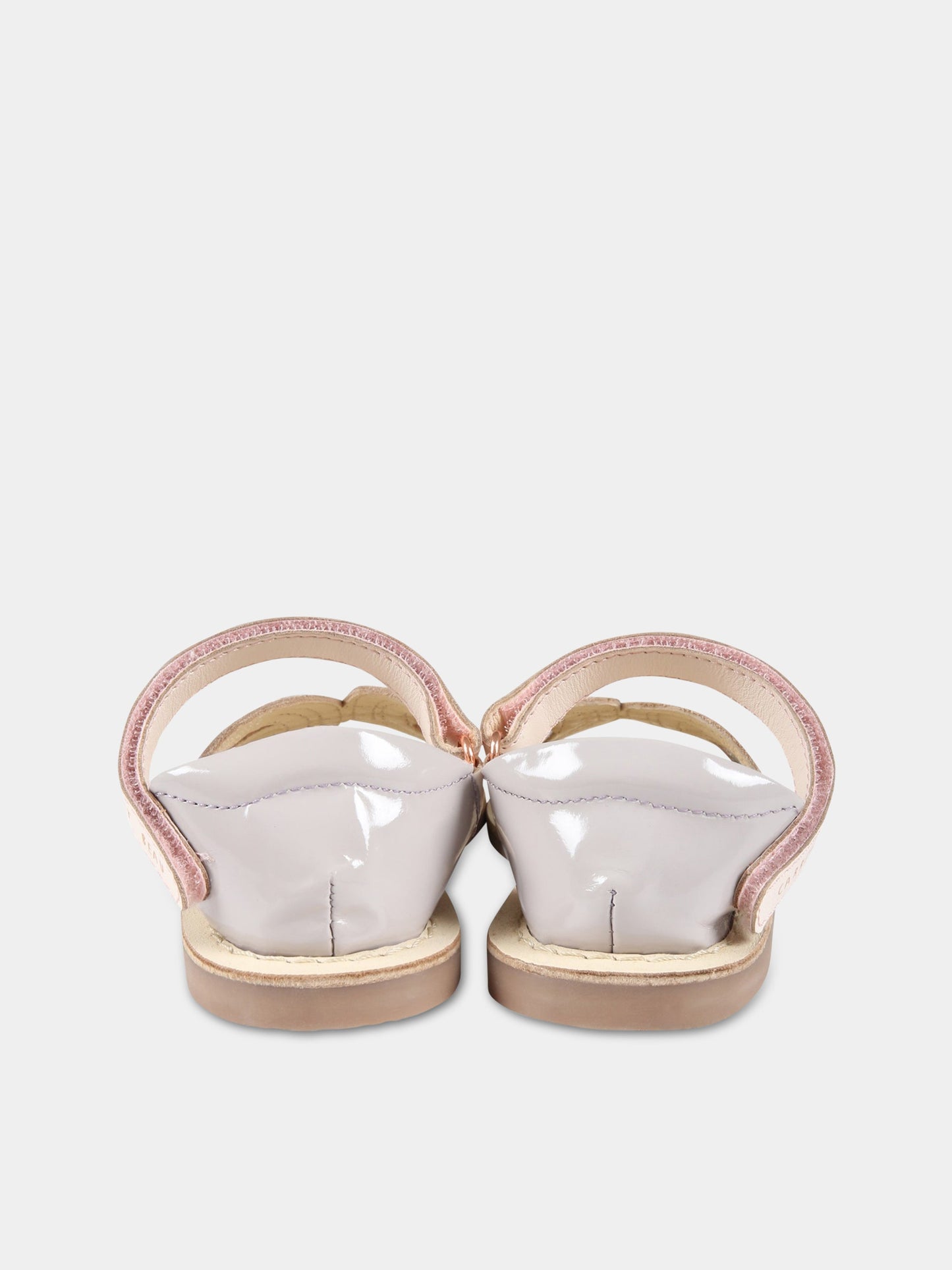 Sandali multicolor per bambina con dettaglio viola,Carrement Beau,Y09035 947