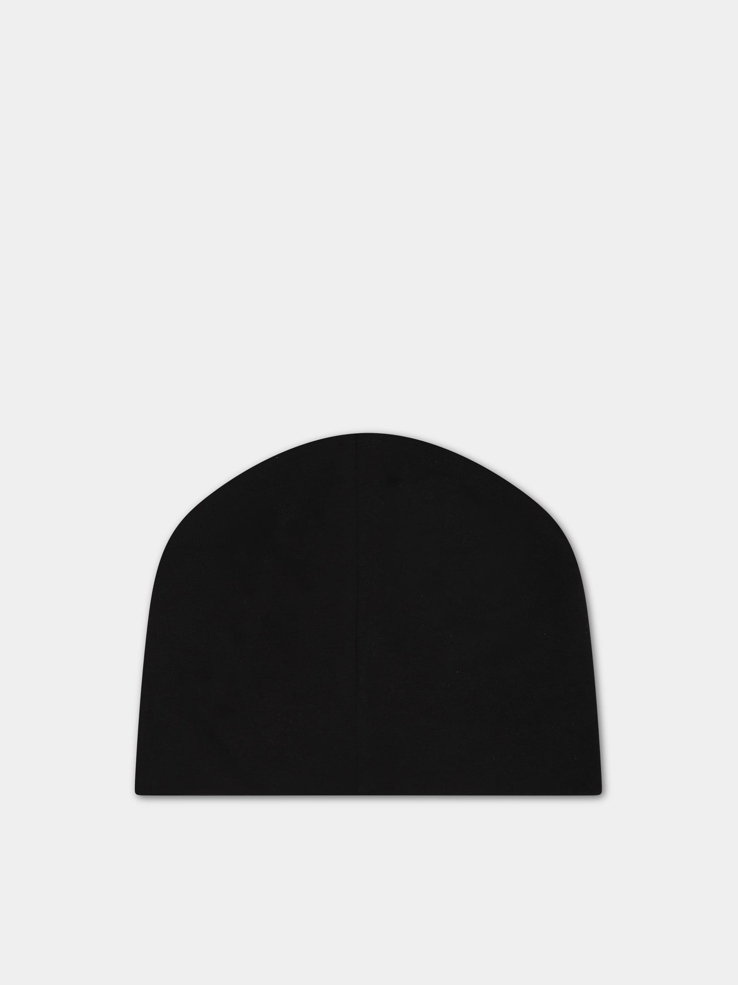 Berretto nero per bambini con Teddy bear e logo,Moschino Kids,HSX00Z LDA16 60100