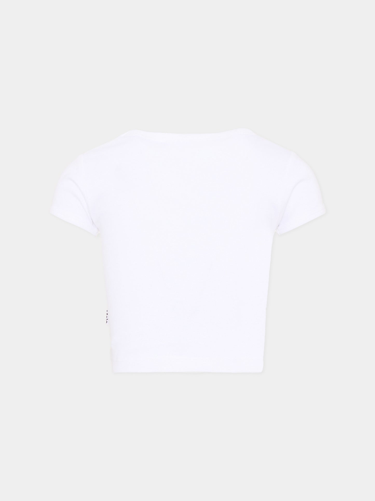 T-shirt bianca Rizzo per bambina,Molo,2S26A224 5636