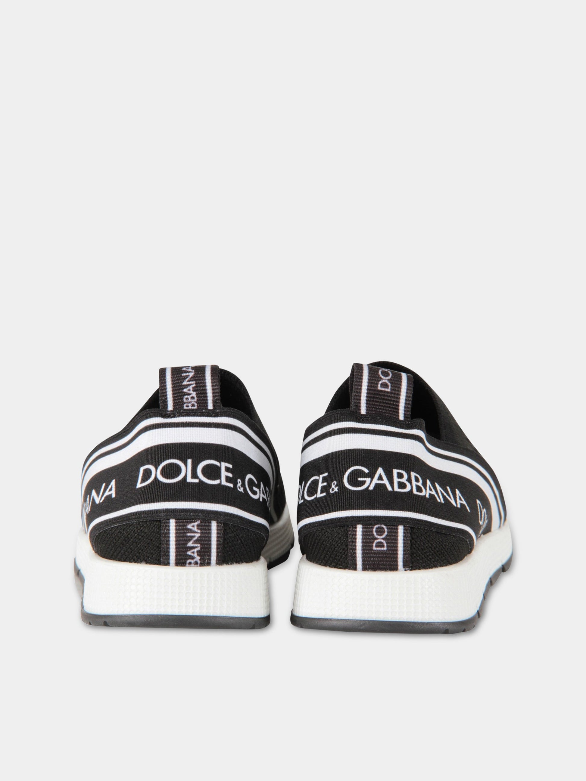 Sneakers nere con logo,Dolce & Gabbana Kids,D10723 AH677 89690