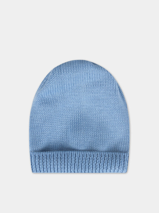 Cappello azzurro per neonato,Little Bear,1006 AZZURRO