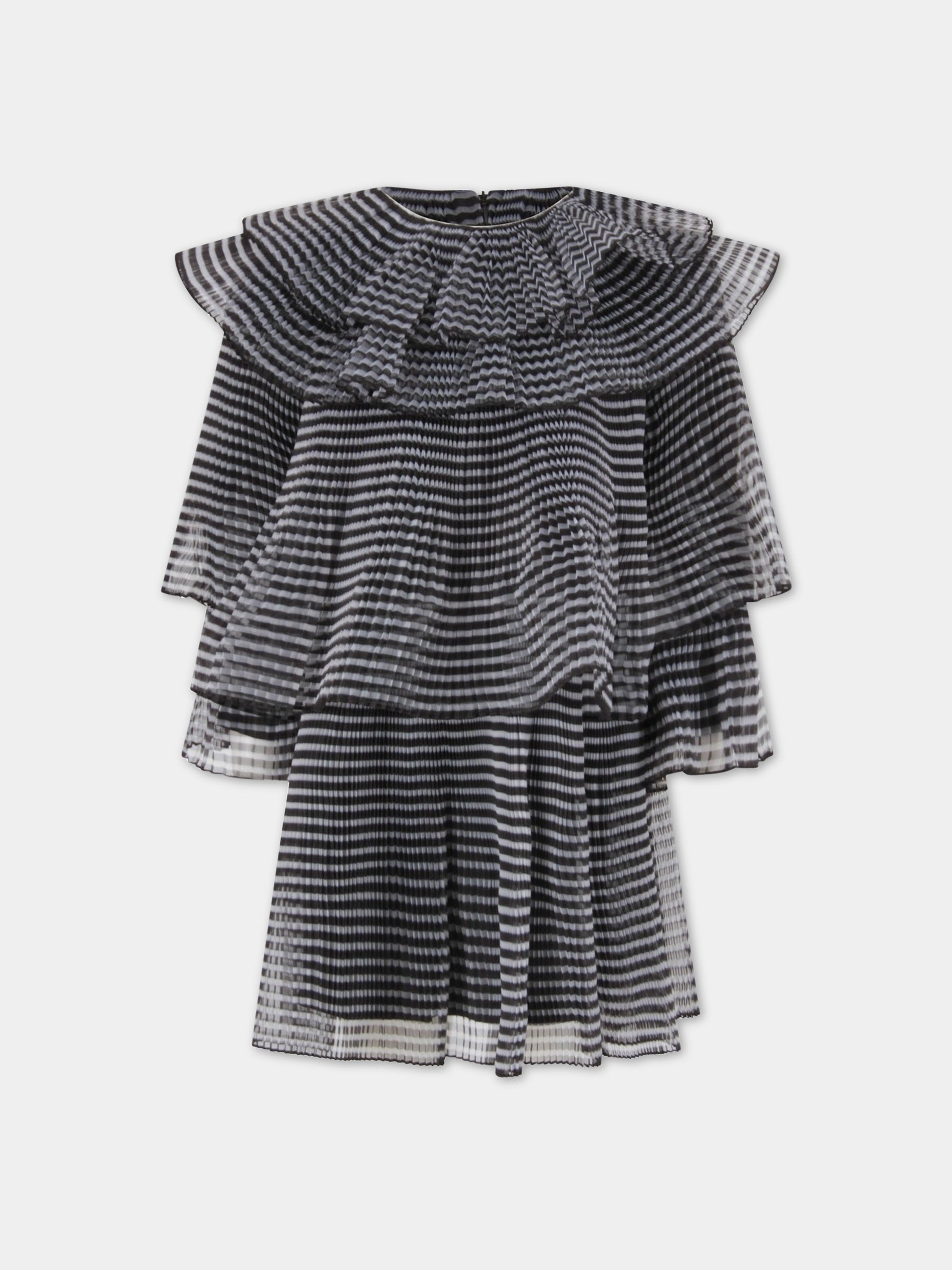 Abito nero pe bambina,Little Marc Jacobs,W12355 M41