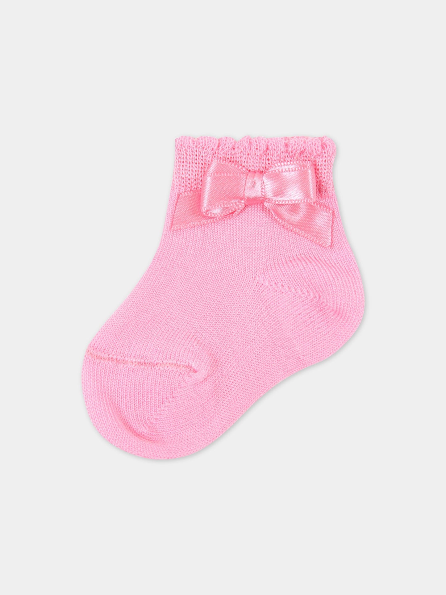 Calze fucsia per neonata,Story Loris,8211 R8