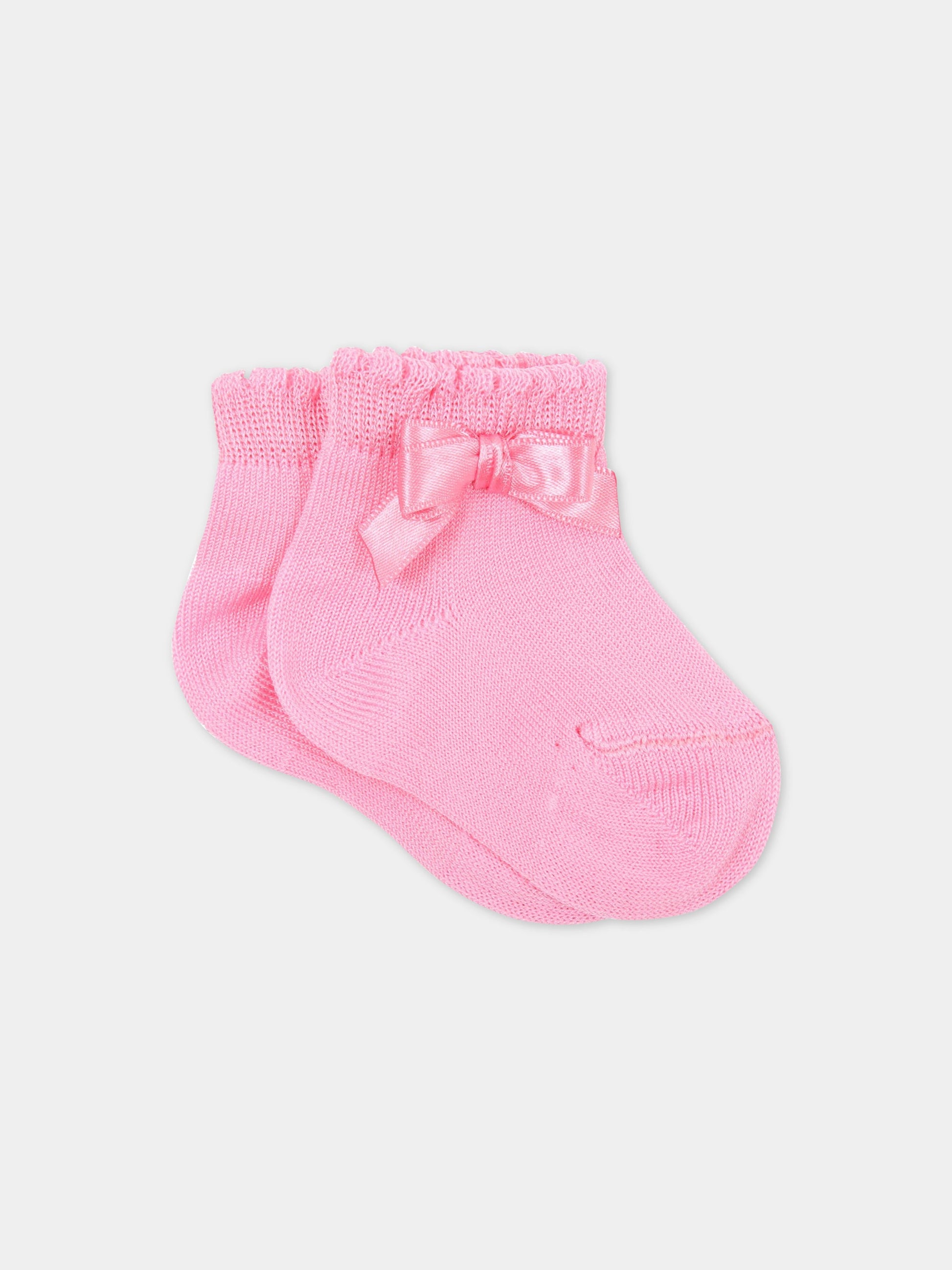 Calze fucsia per bambina,Story Loris,8211 R8-T