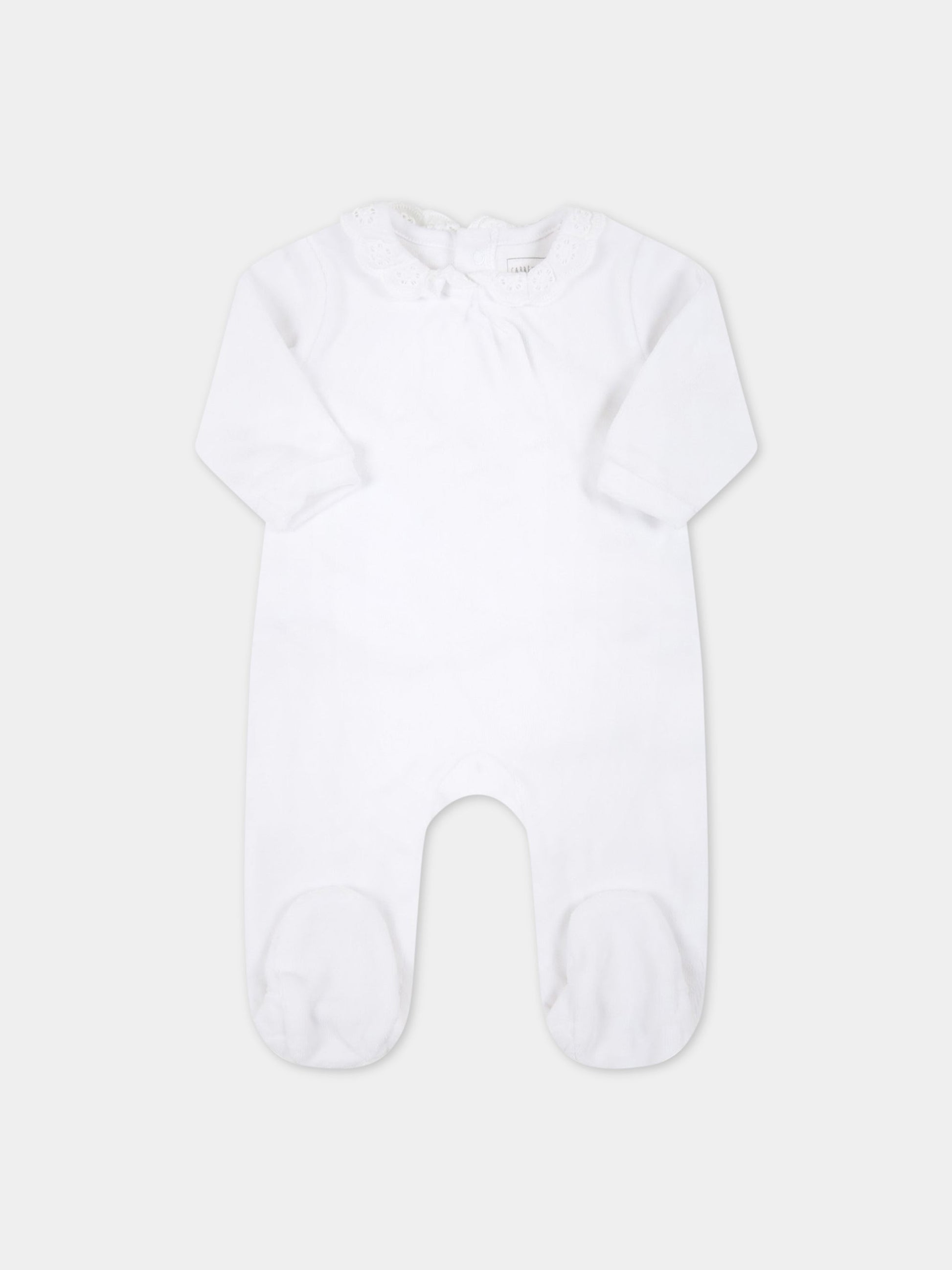 Tutina bianca per neonata,Carrement Beau,Y97166 10B