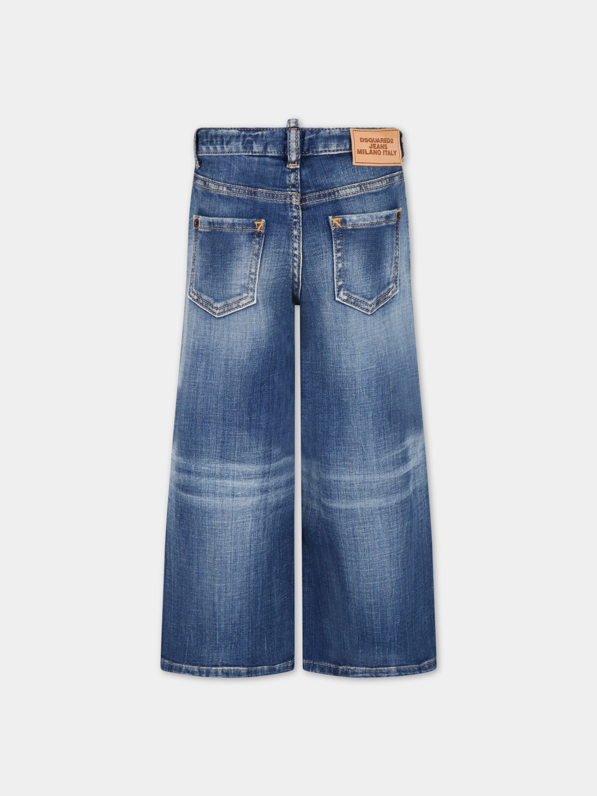 Jeans ''Page'' celeste per bambini,Dsquared2,DQ0383-D007K DQ01