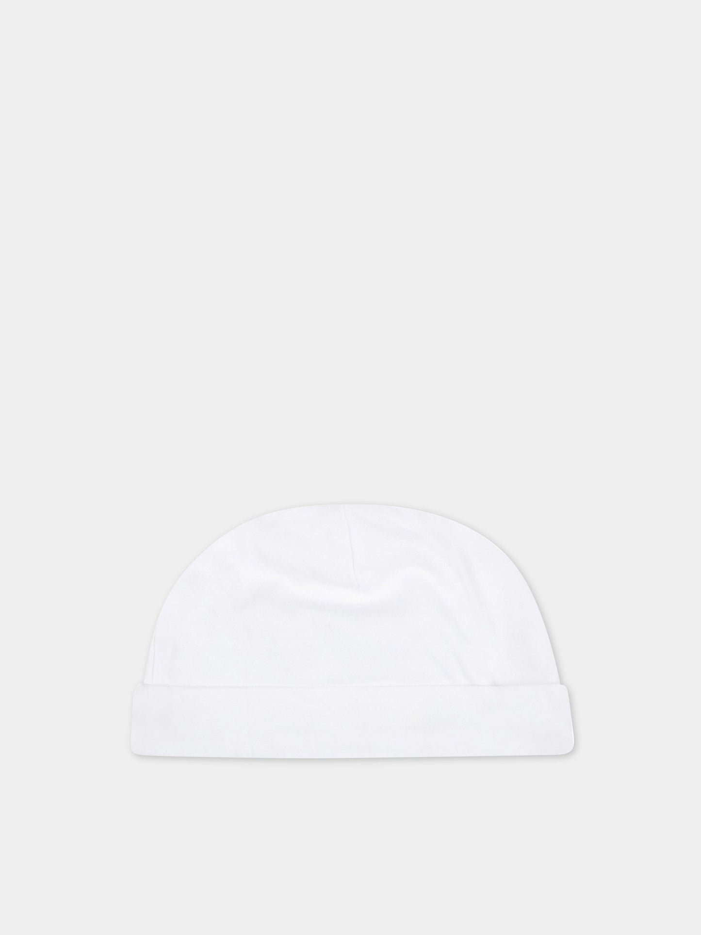 Set bianco per neonati con cuore rosso,Dolce & Gabbana Kids,L2JOU7 G7BIZ HW3FP