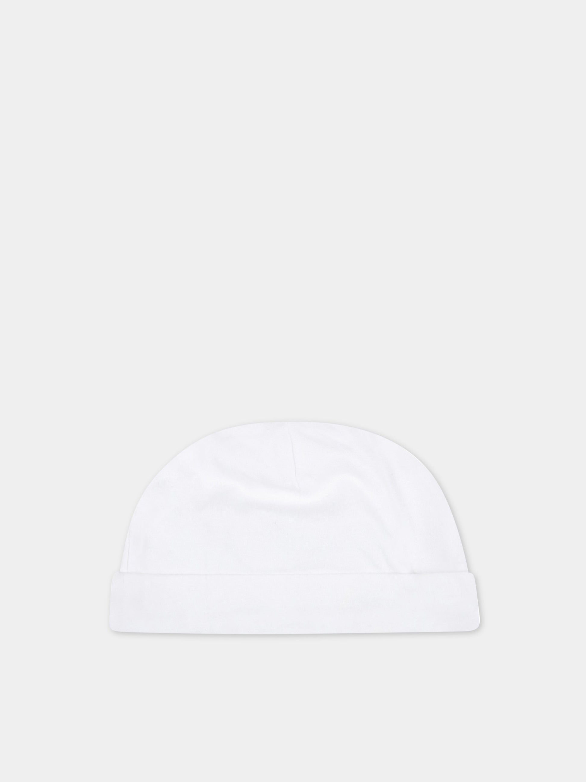 Set bianco per neonati con cuore rosso,Dolce & Gabbana Kids,L2JOU7 G7BIZ HW3FP