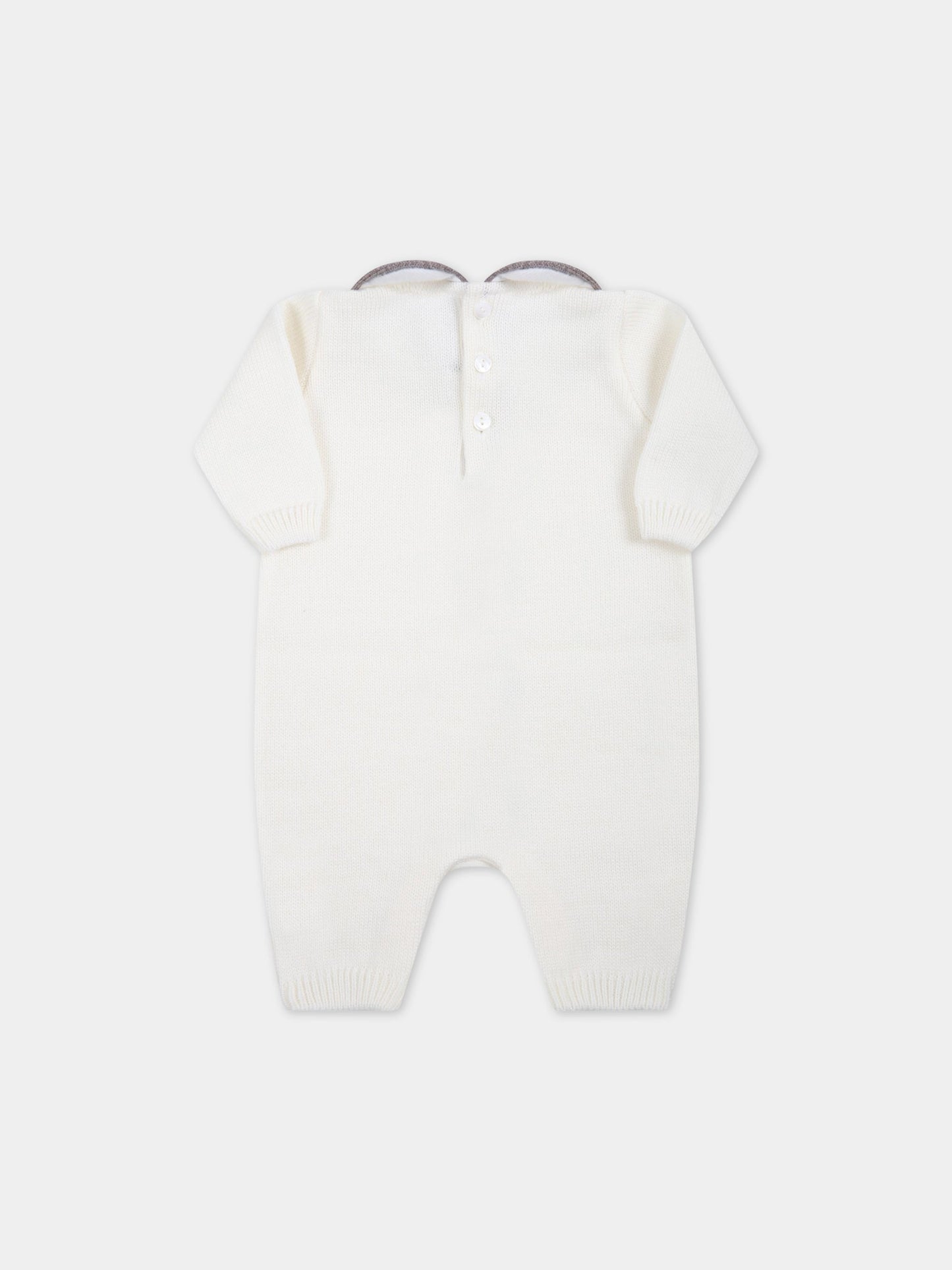 Tutina avorio per neonati,Little Bear,3141 LATTE/TORTORA