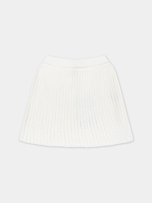 Gonna avorio per neonata,Little Bear,3162 LATTE