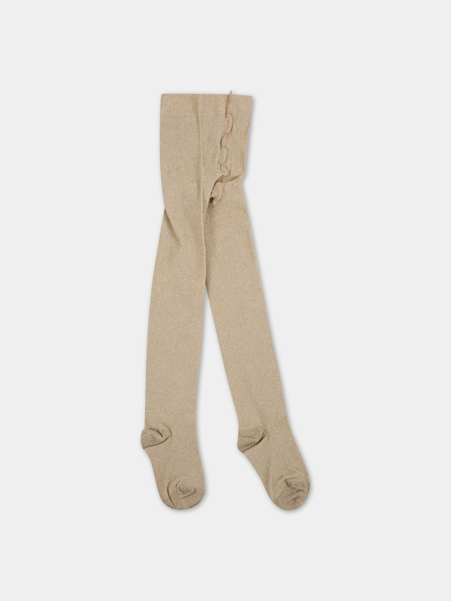 Collant dorati per bambina,La Perla,47350 648