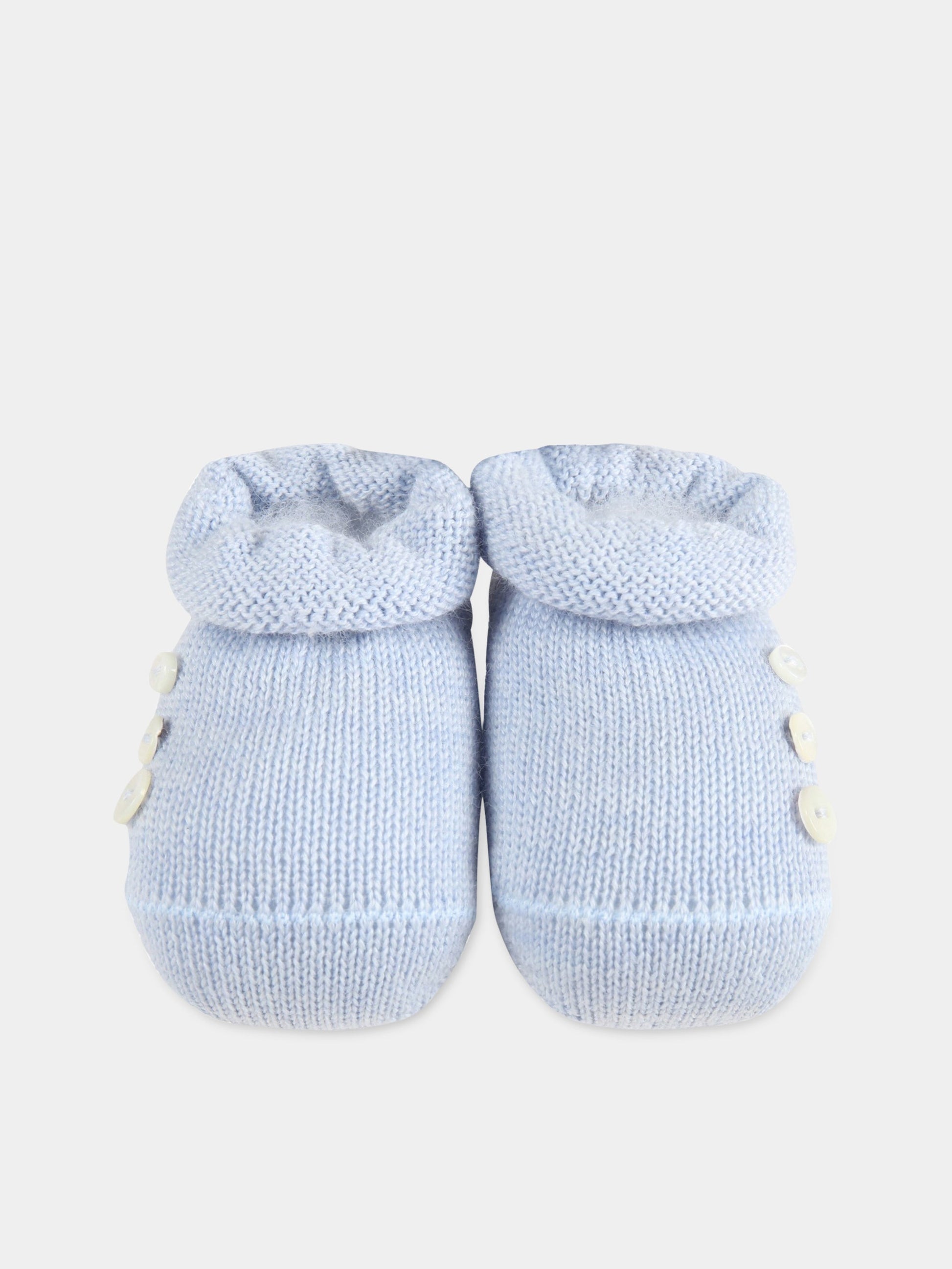 Babbucce celesti per neonato,Story Loris,4481 A10