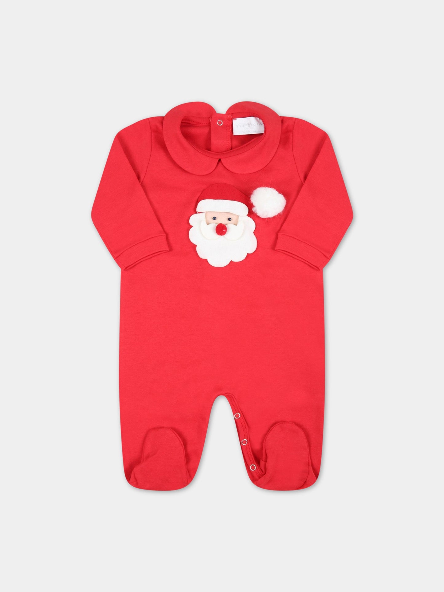 Set rosso per neonati con Babbo Natale,Story Loris,24233 YG9