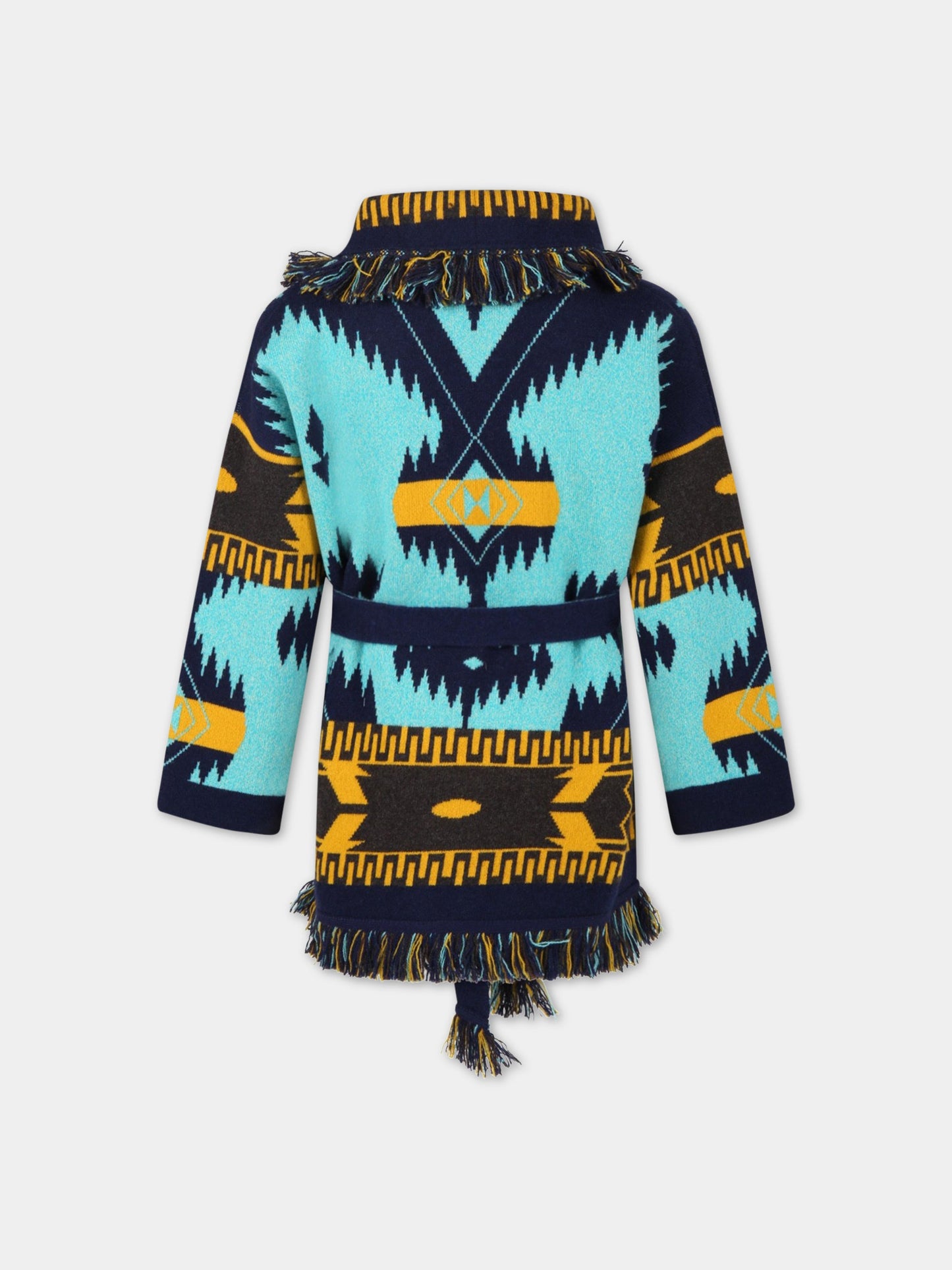 Cardigan multicolor per bambini,Alanui,LGHB002S22KNI0014385