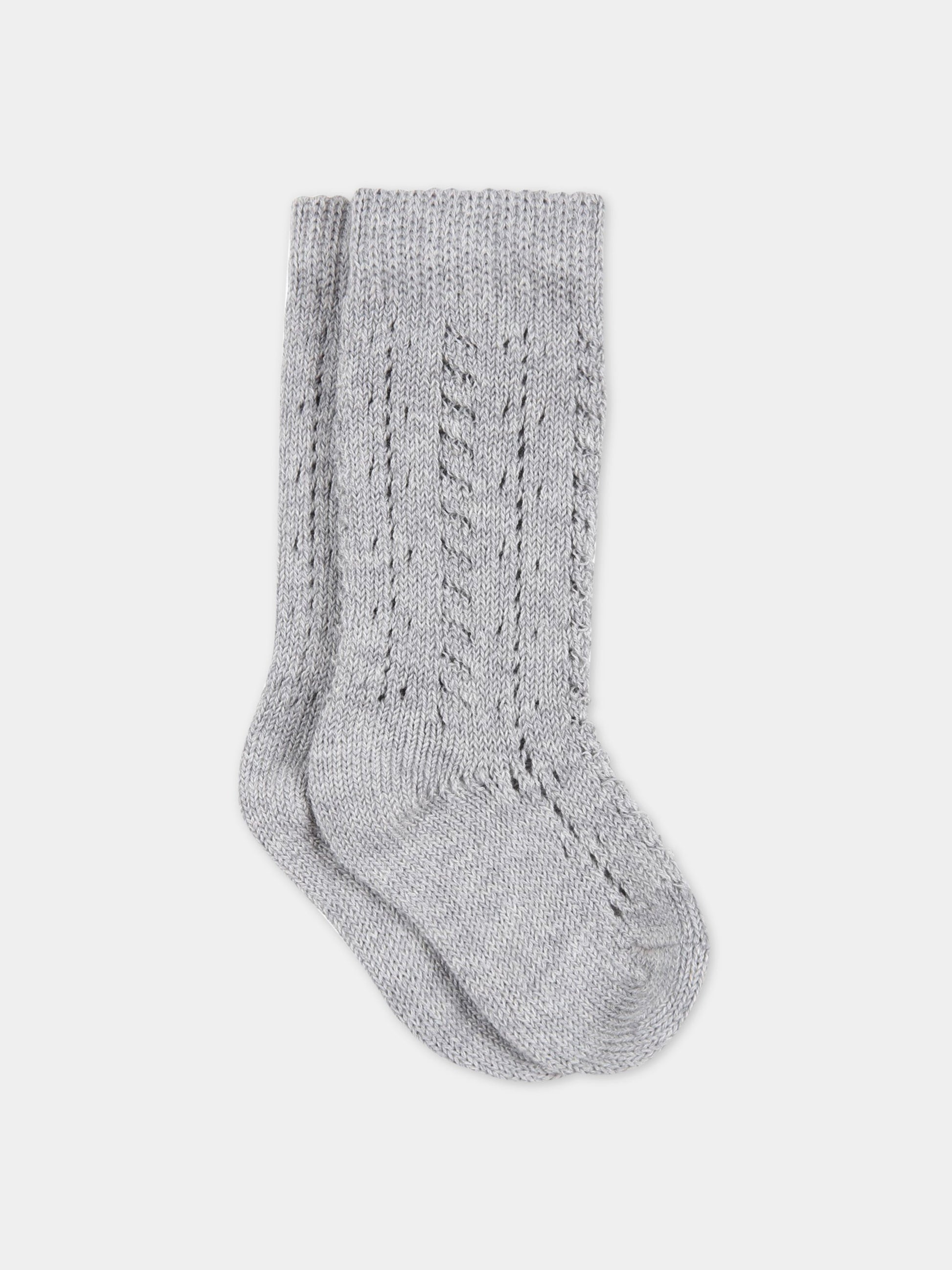 Calze grigie per neonati,Story Loris,3060 N4 KIDS