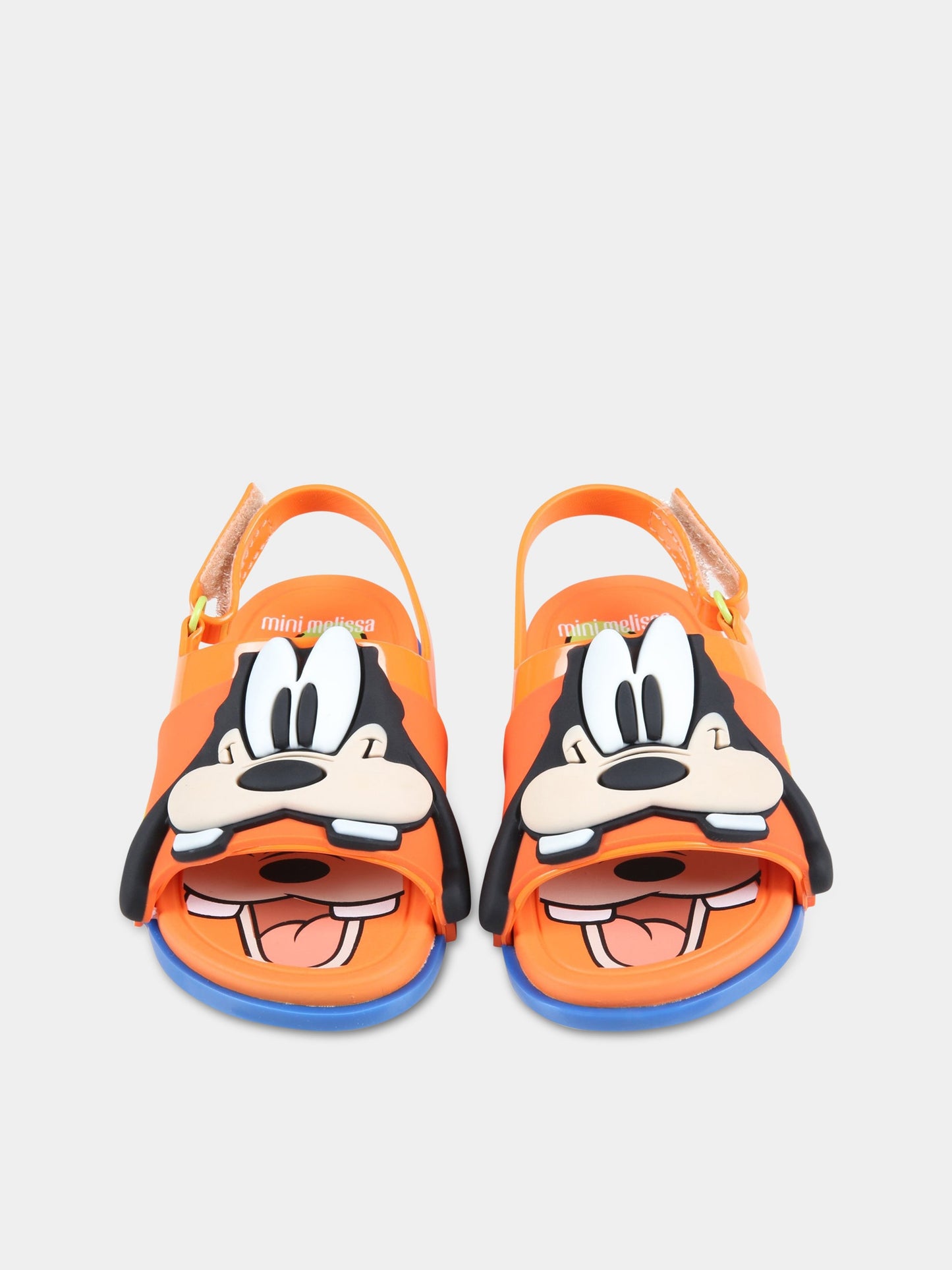 Sandali arancioni per bambino con Pippo,Mini Melissa,33395 52050