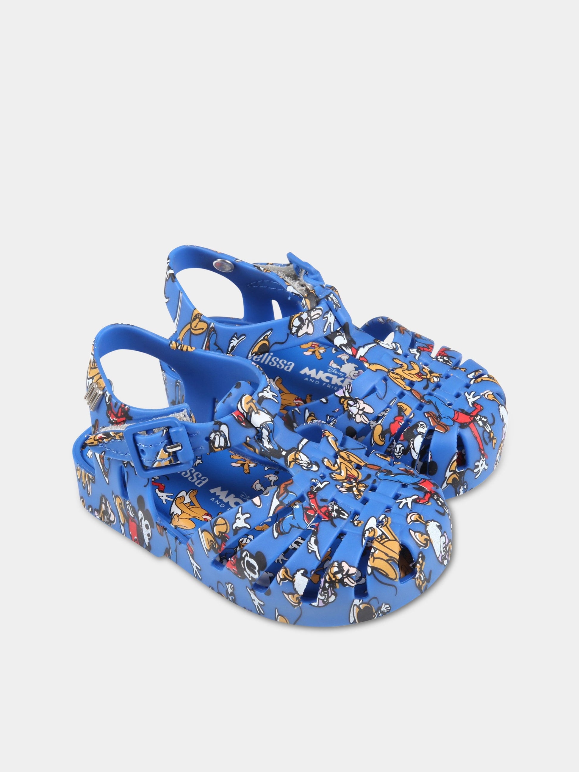 Sandali blu per bambino con personaggi Disney,Mini Melissa,33445 54094