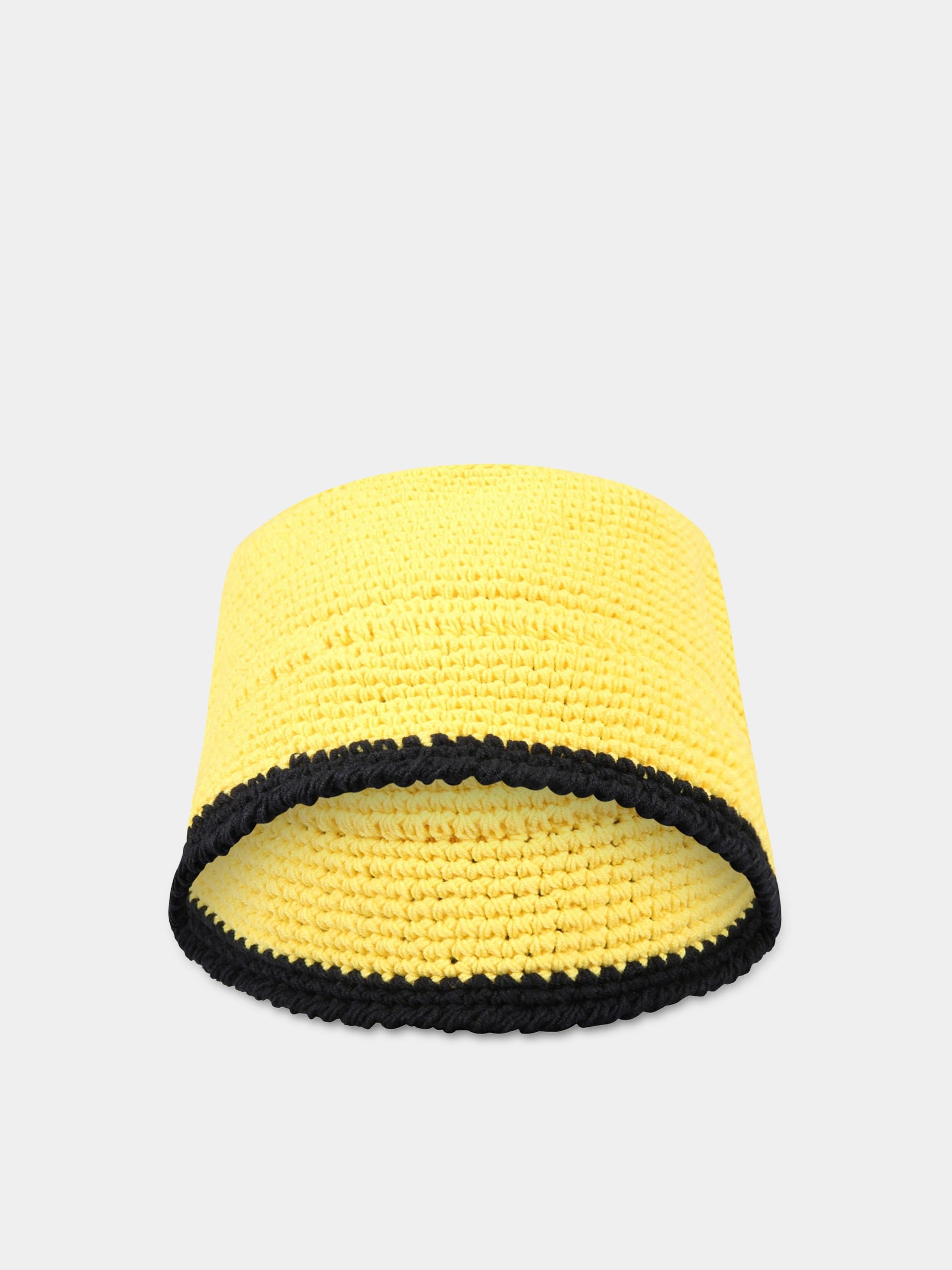 Cappello giallo per bambini con logo,Philosophy,PJCP16 FL173 XHUNI 2010