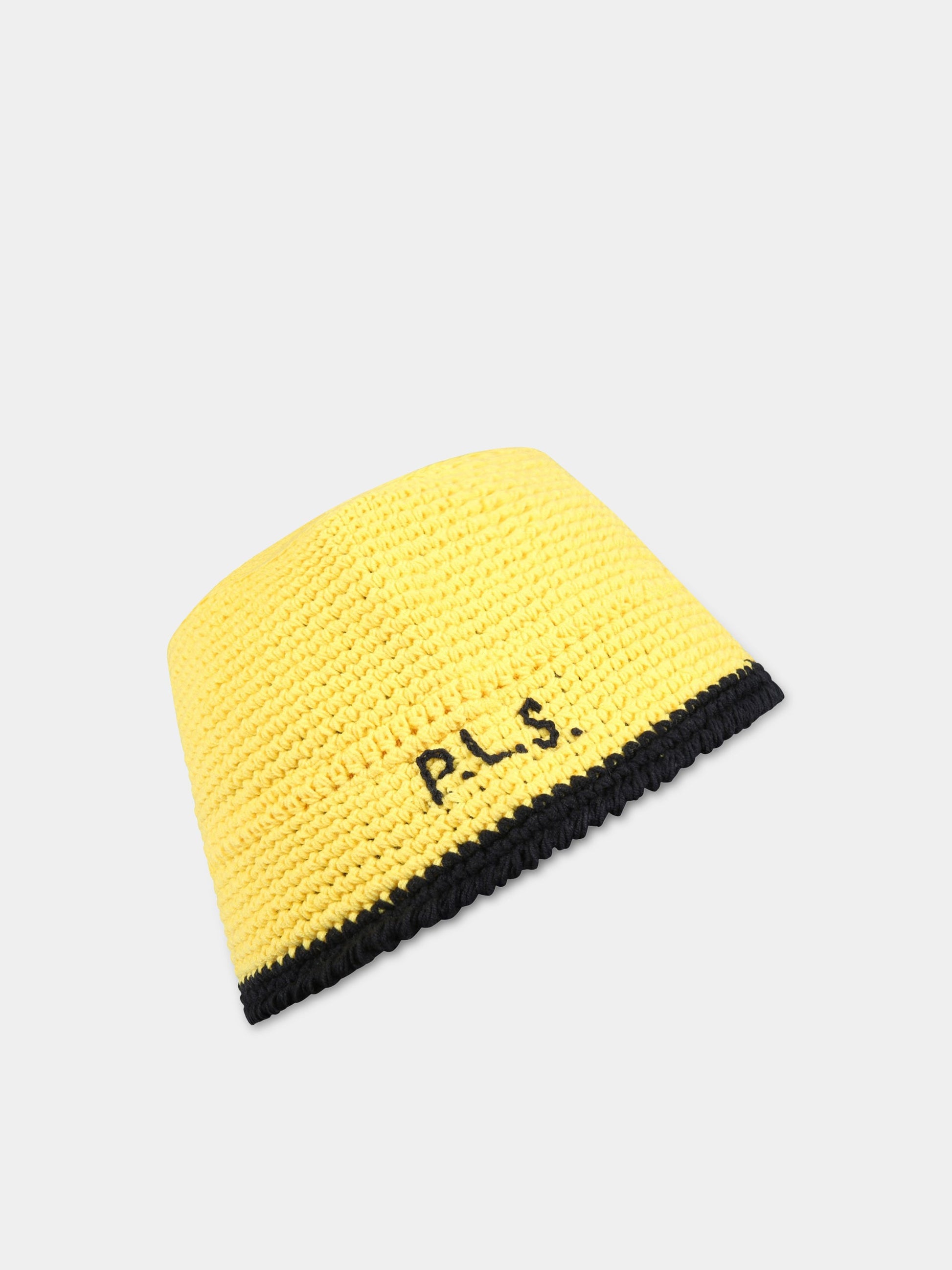 Cappello giallo per bambini con logo,Philosophy,PJCP16 FL173 XHUNI 2010