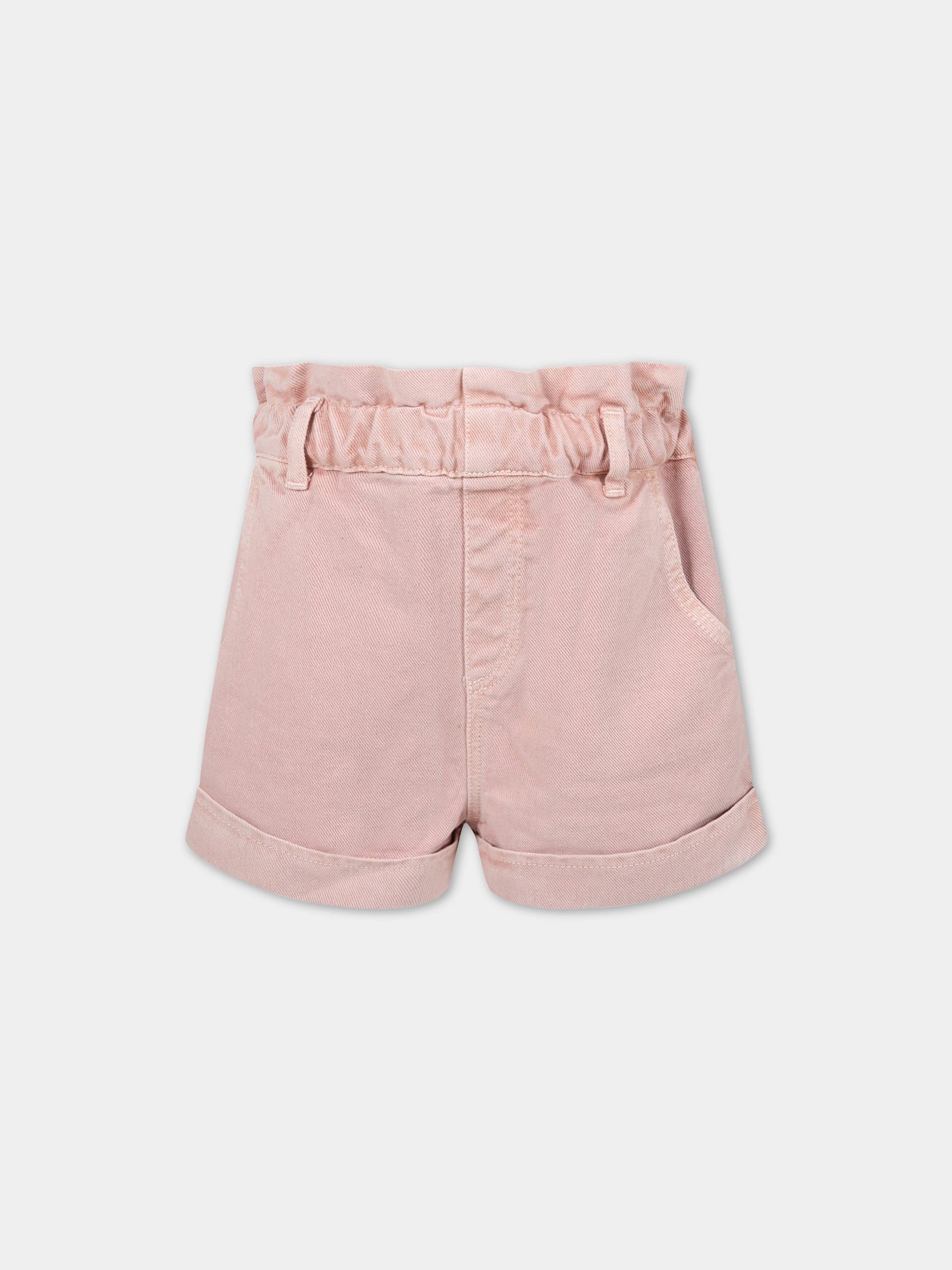 Short rosa per bambina,The New Society,S22-K/DN07