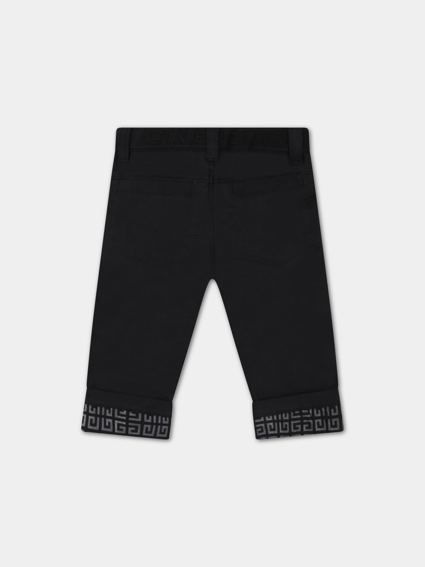 Pantalone nero per neonato,Givenchy Kids,H04149 09B