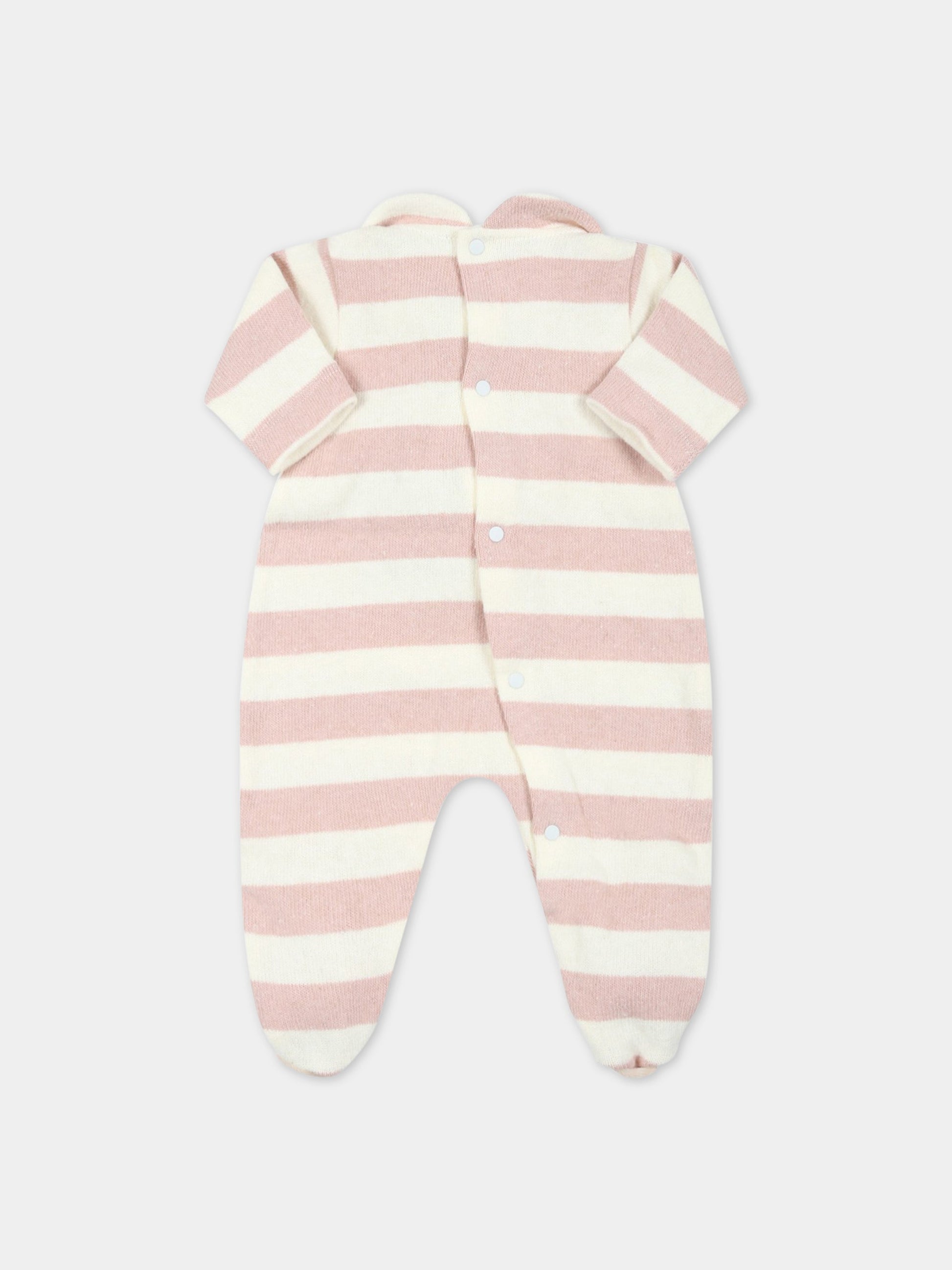 Tutina multicolor per neonata,La Stupenderia,TBTT08R63