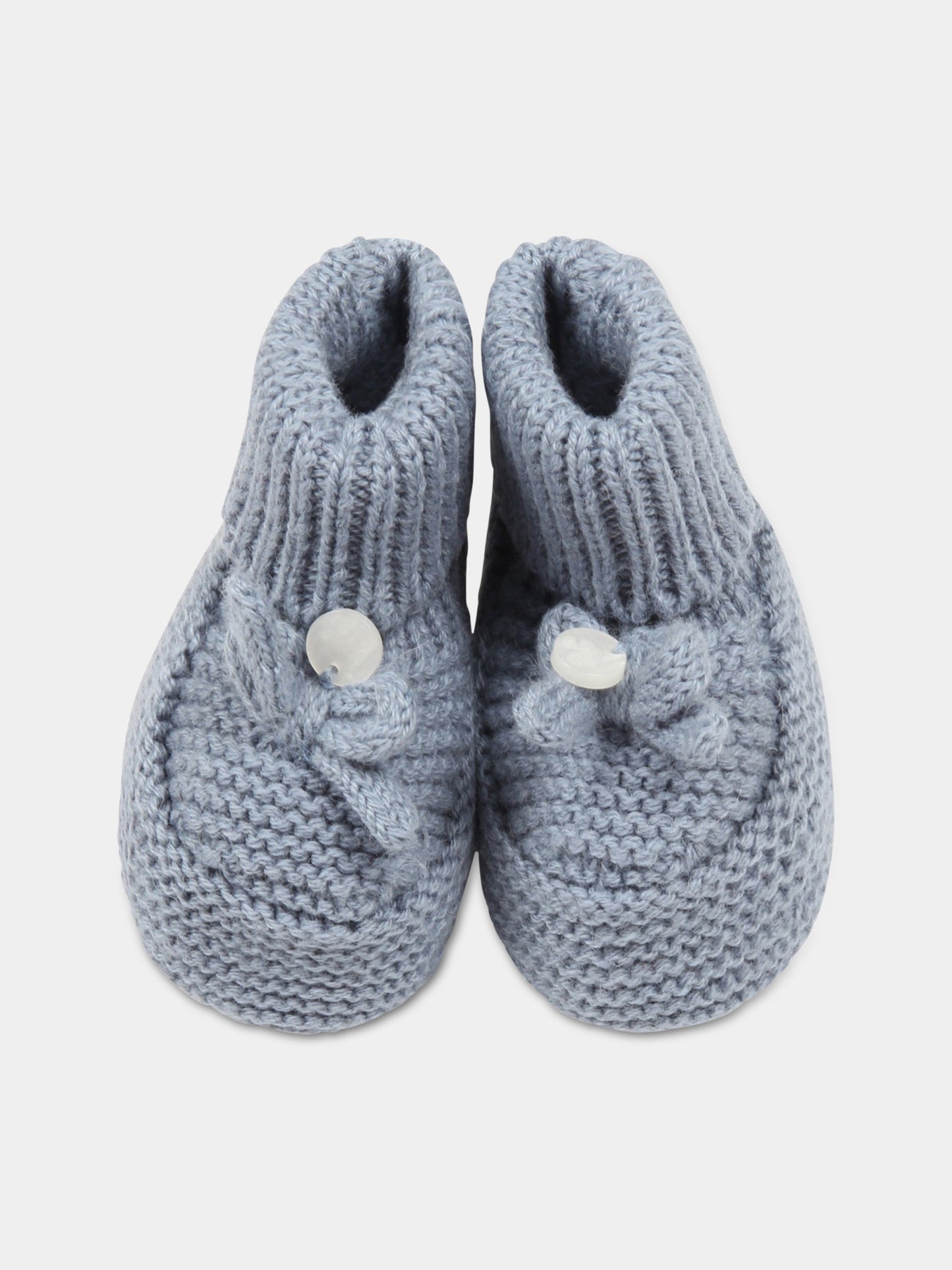 Babbucce azzurre per neonato con fiocco,Tartine Et Chocolat,TV89010 42