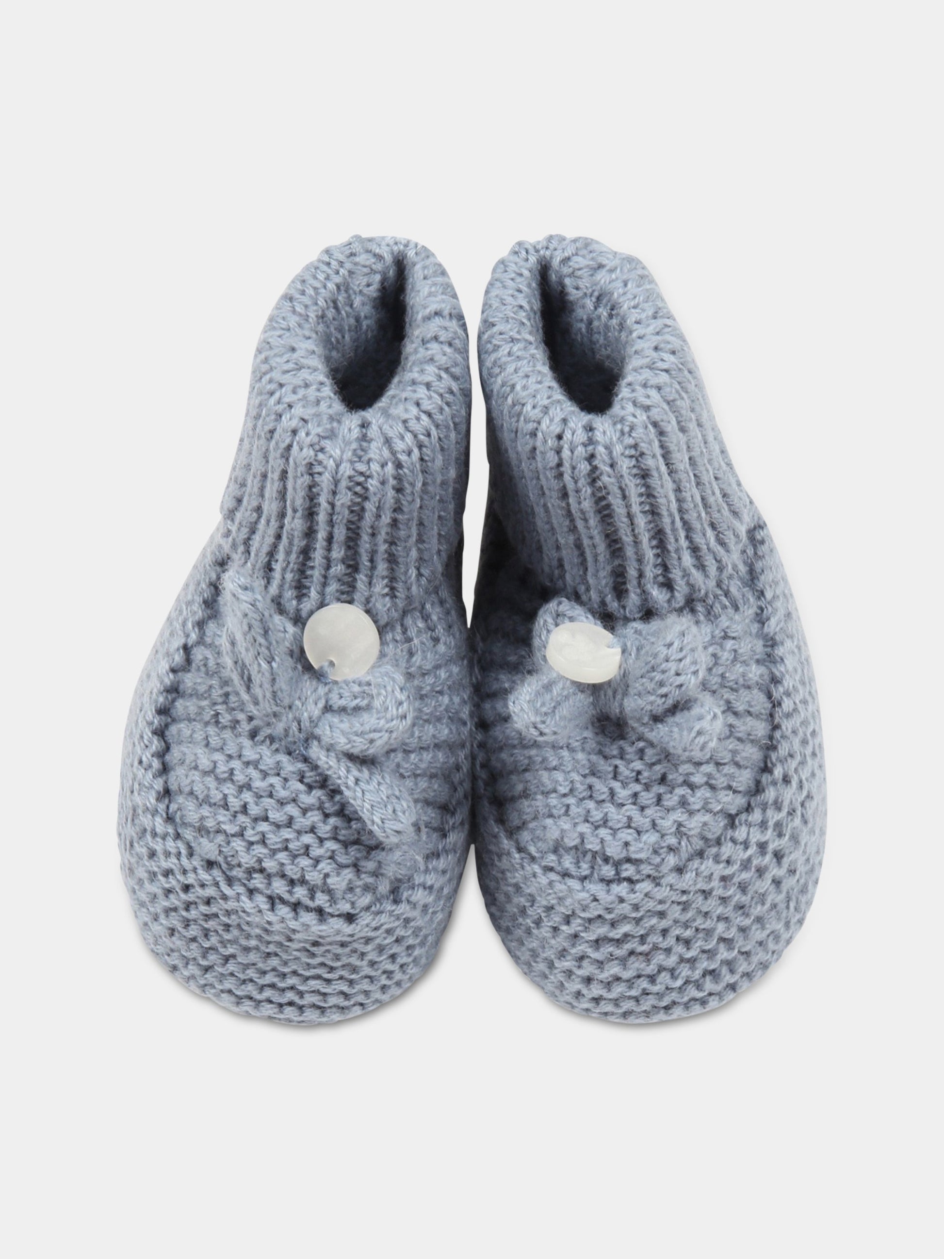 Babbucce azzurre per neonato con fiocco,Tartine Et Chocolat,TV89010 42