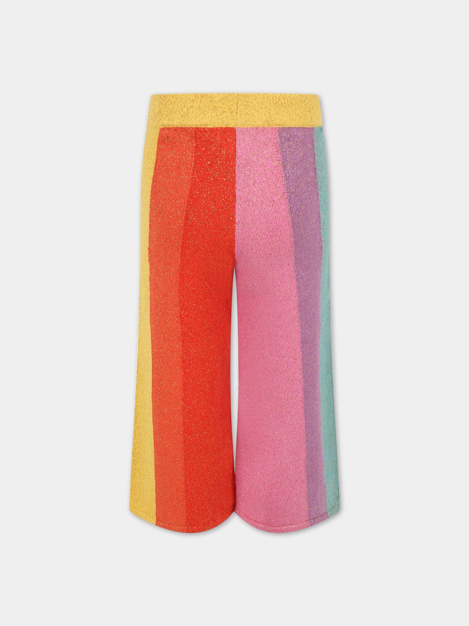 Pantalone multicolor per bambina,Stella Mccartney Kids,8R6D00 Z0789 999