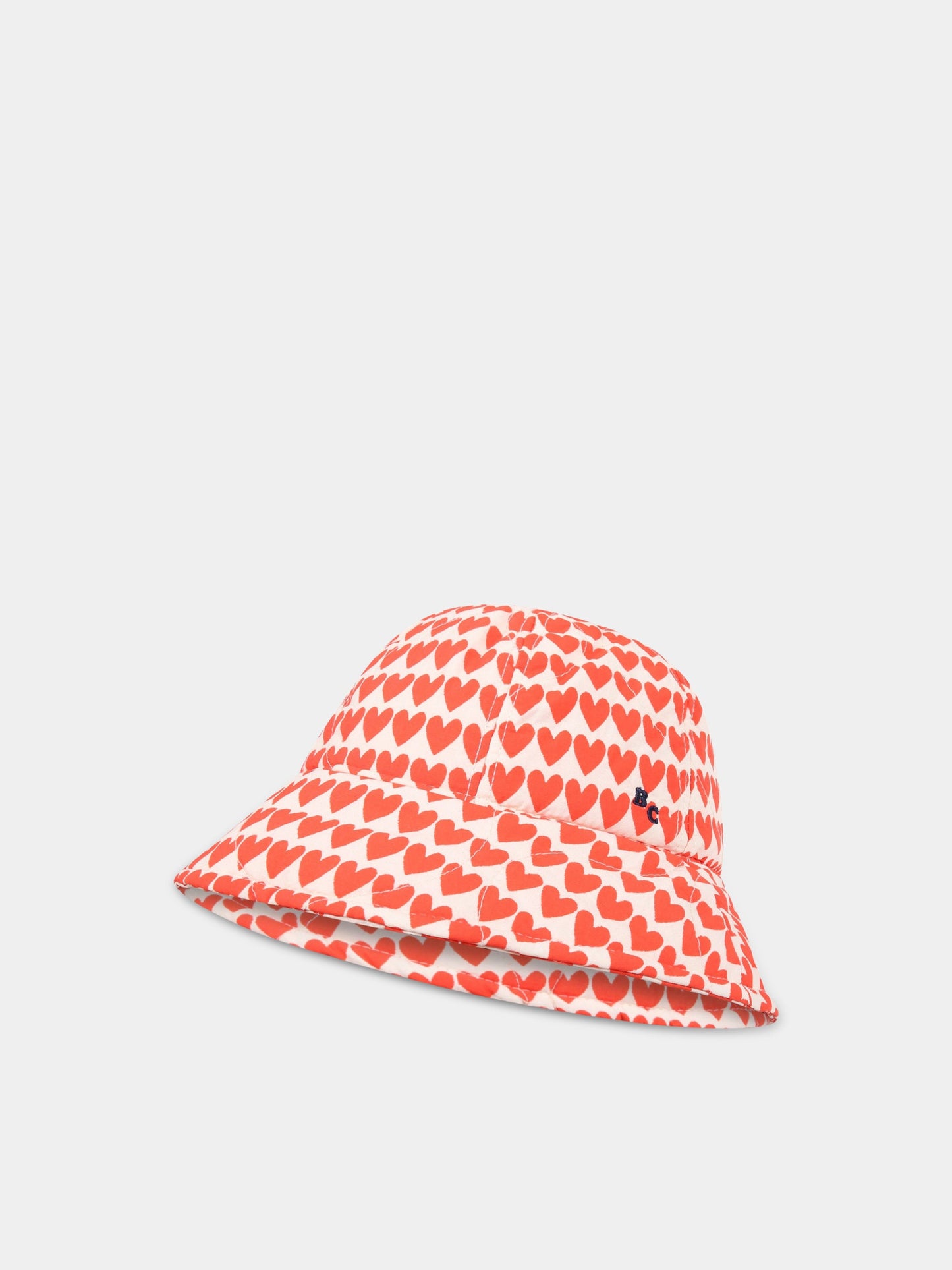 Cloche avorio per bambina con cuori,Bobo Choses,222AI013