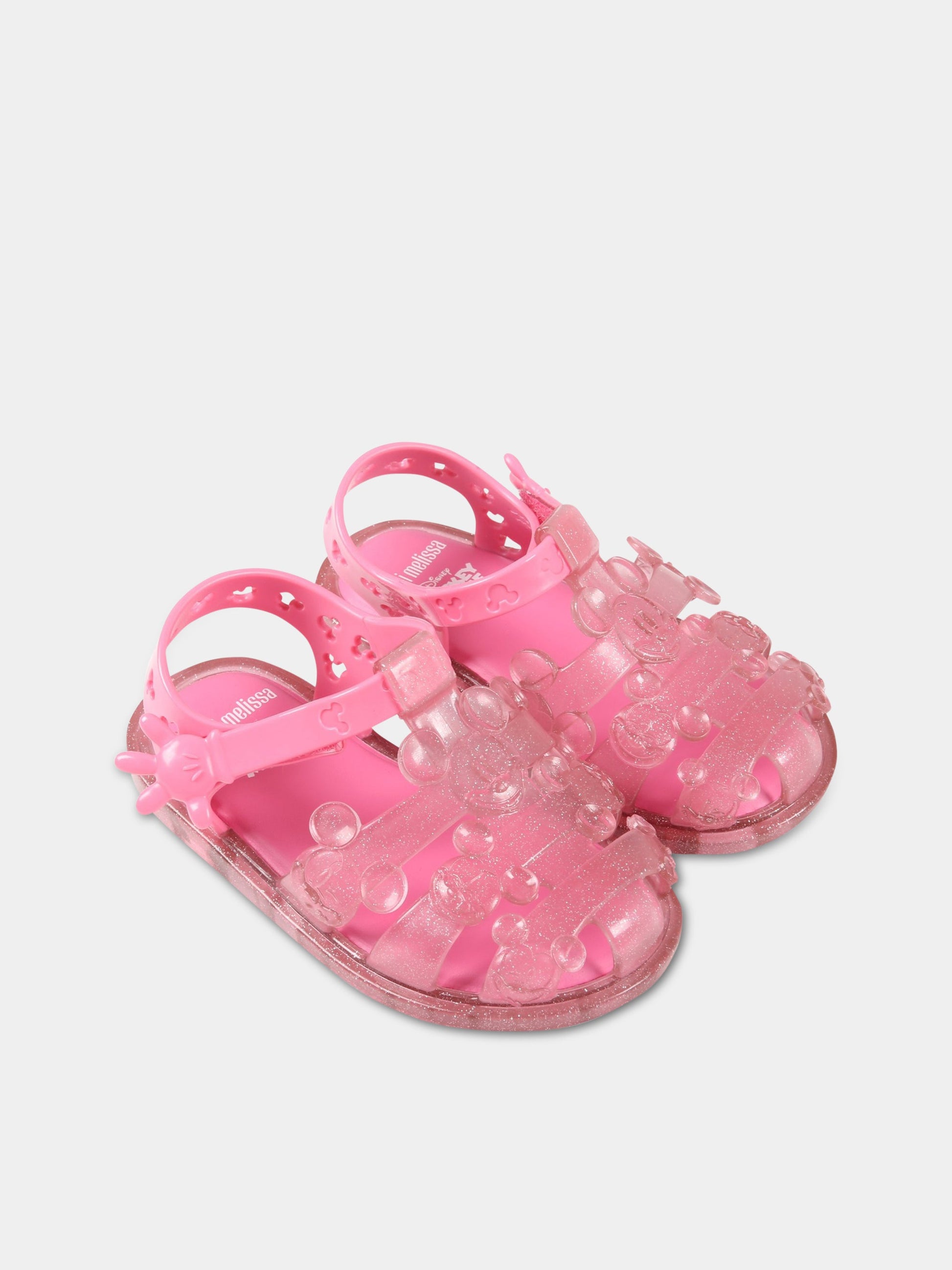 Sandali rosa per bambina,Mini Melissa,33595 AC978 06411