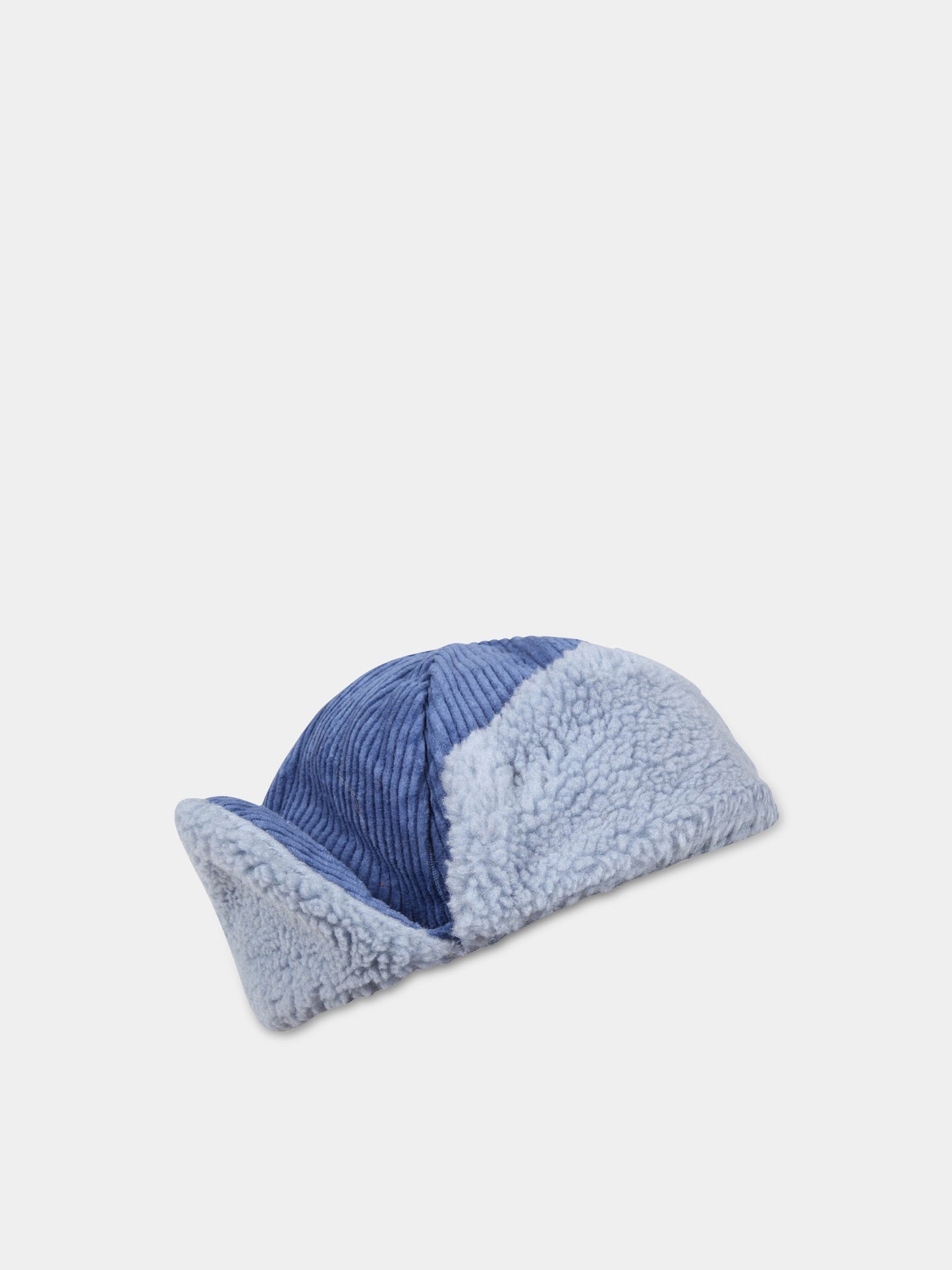 Cappello blu per bambini,Wander & Wonder,KN12227 INDIGO CORD