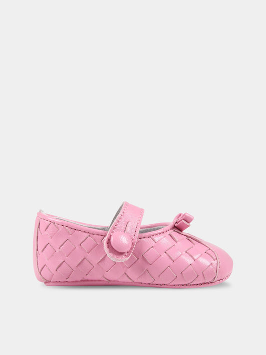 Ballerine rosa per neonata,Gallucci Kids,C00036AM FUCSIA