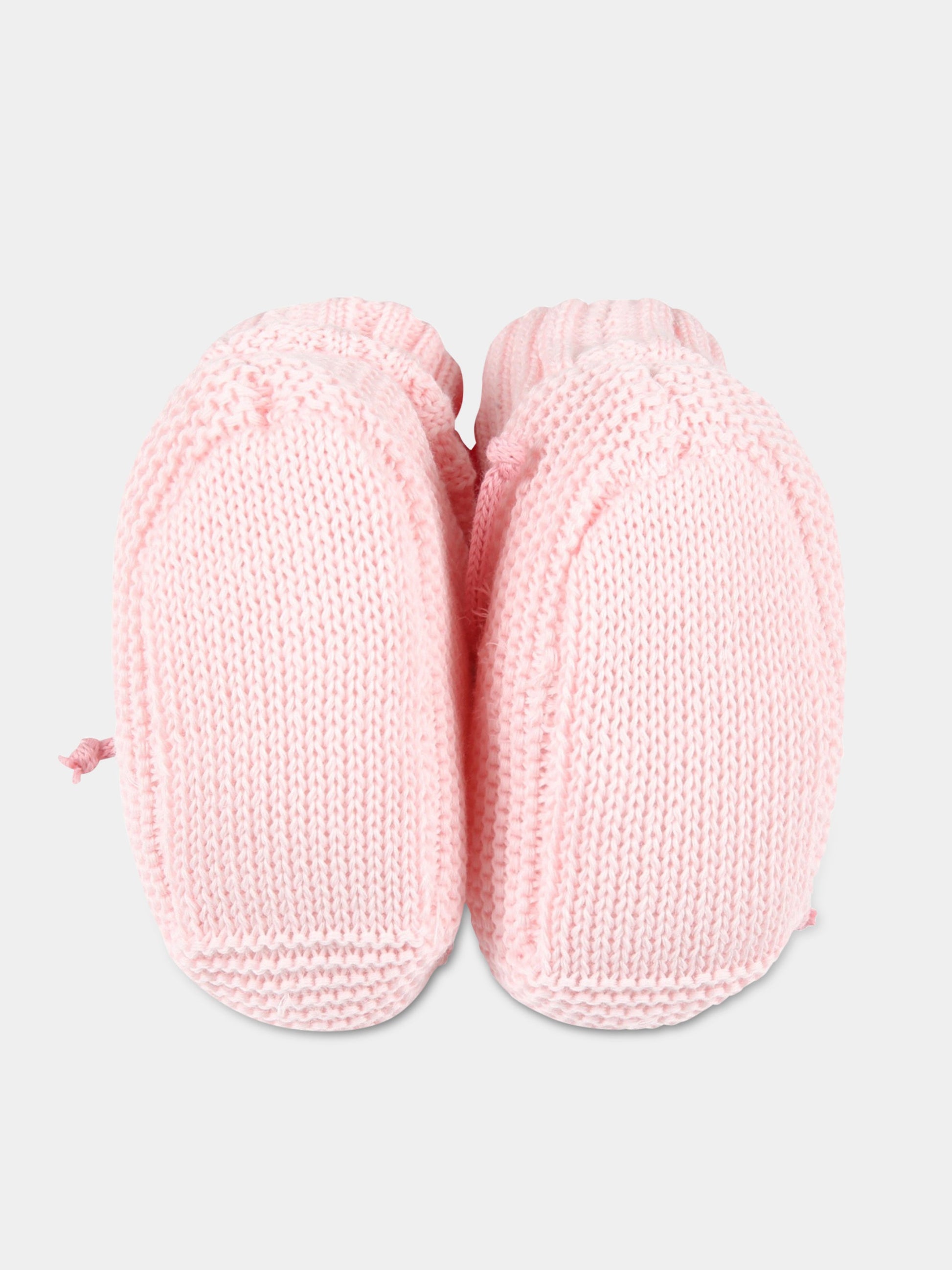 Babbucce rosa per neonata,Scaldacuore X Coccolebimbi,NU15 ROSA