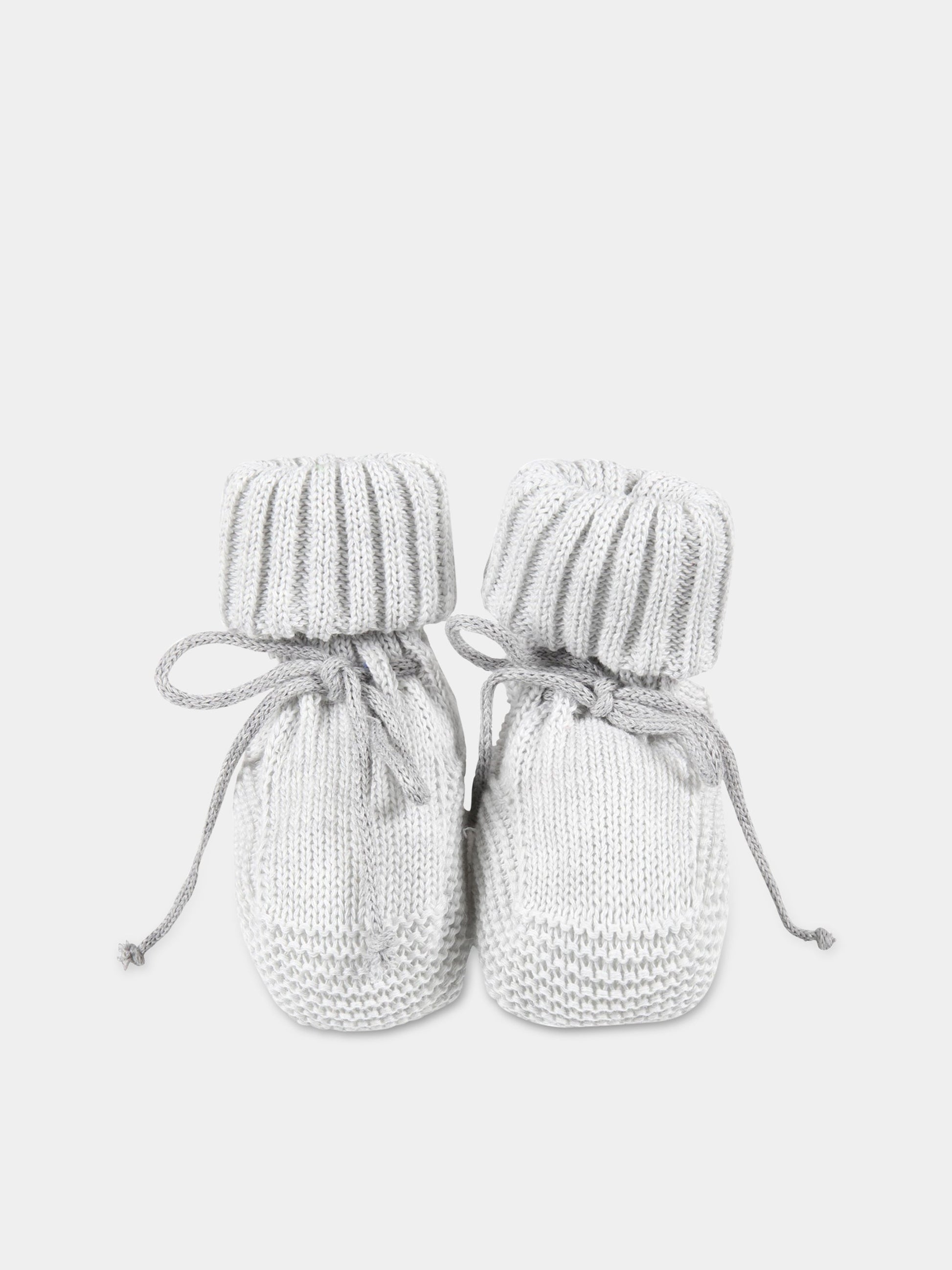 Babbucce grige per neonati,Scaldacuore X Coccolebimbi,NU15 ATENE/SILBER