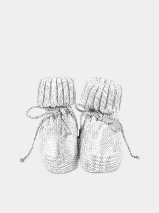 Babbucce grige per neonati,Scaldacuore X Coccolebimbi,NU15 ATENE/SILBER