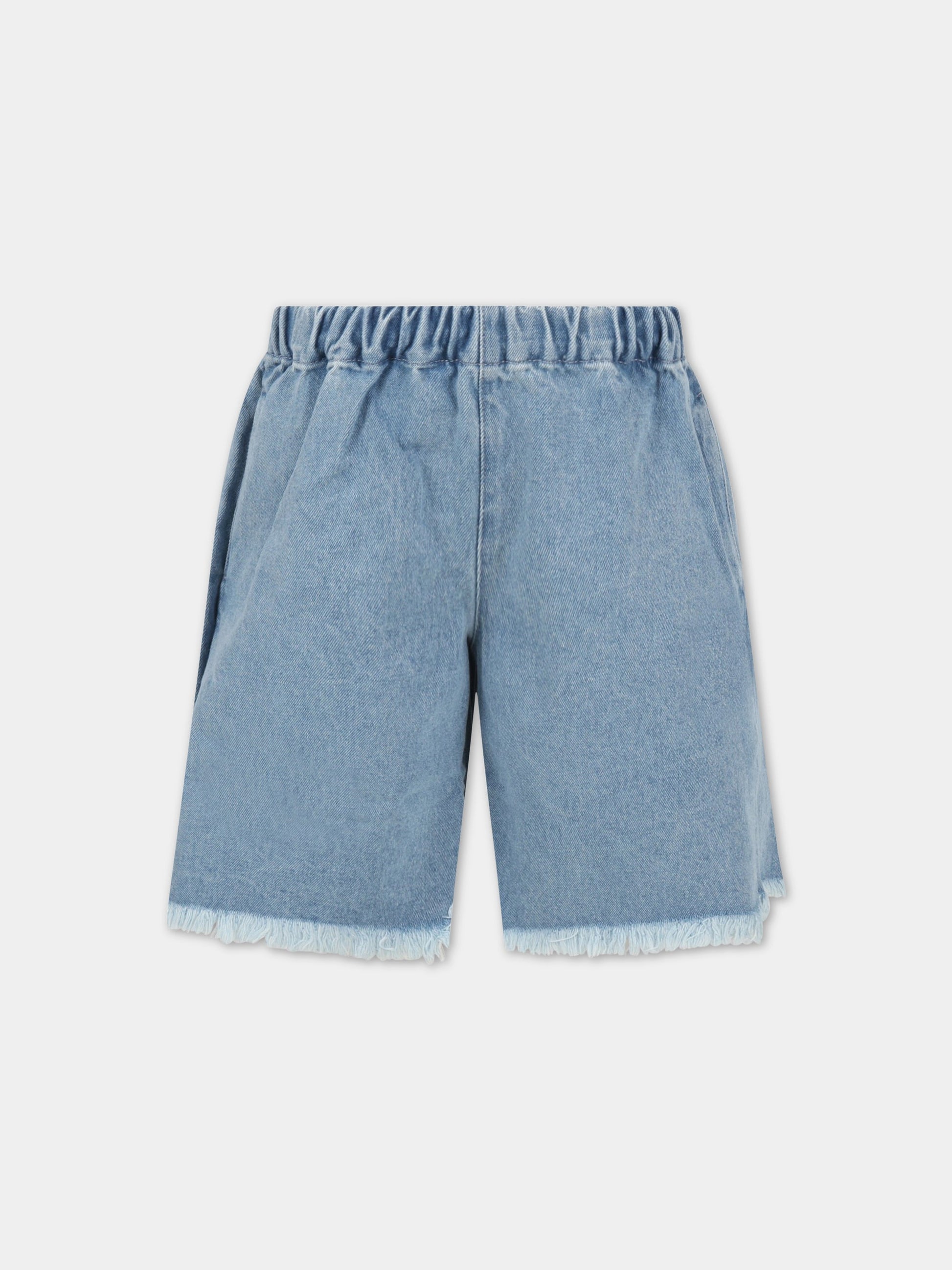 Short celeste per bambina,Marques Almeida,CORETR0171DNM