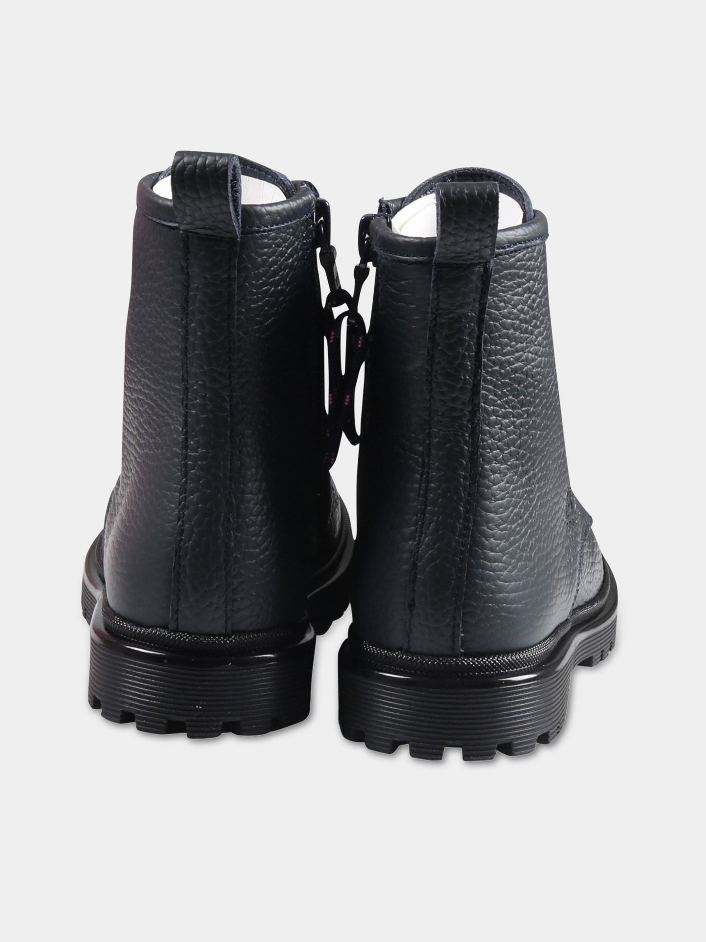 Stivali blu per bambino con logo,Hugo Boss,J19055 849