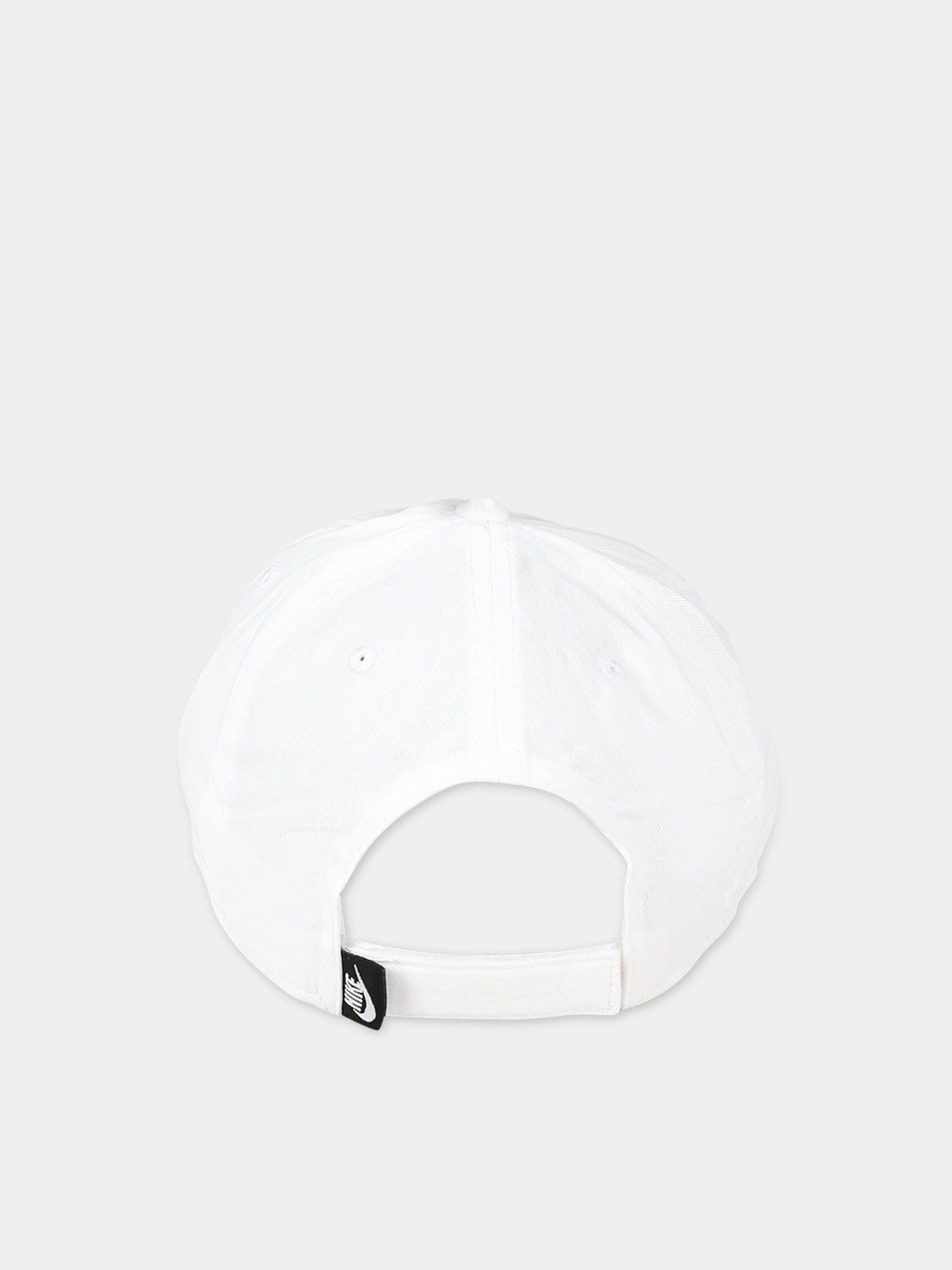 Cappello bianco per bambini con logo,Nike,8A3014 001