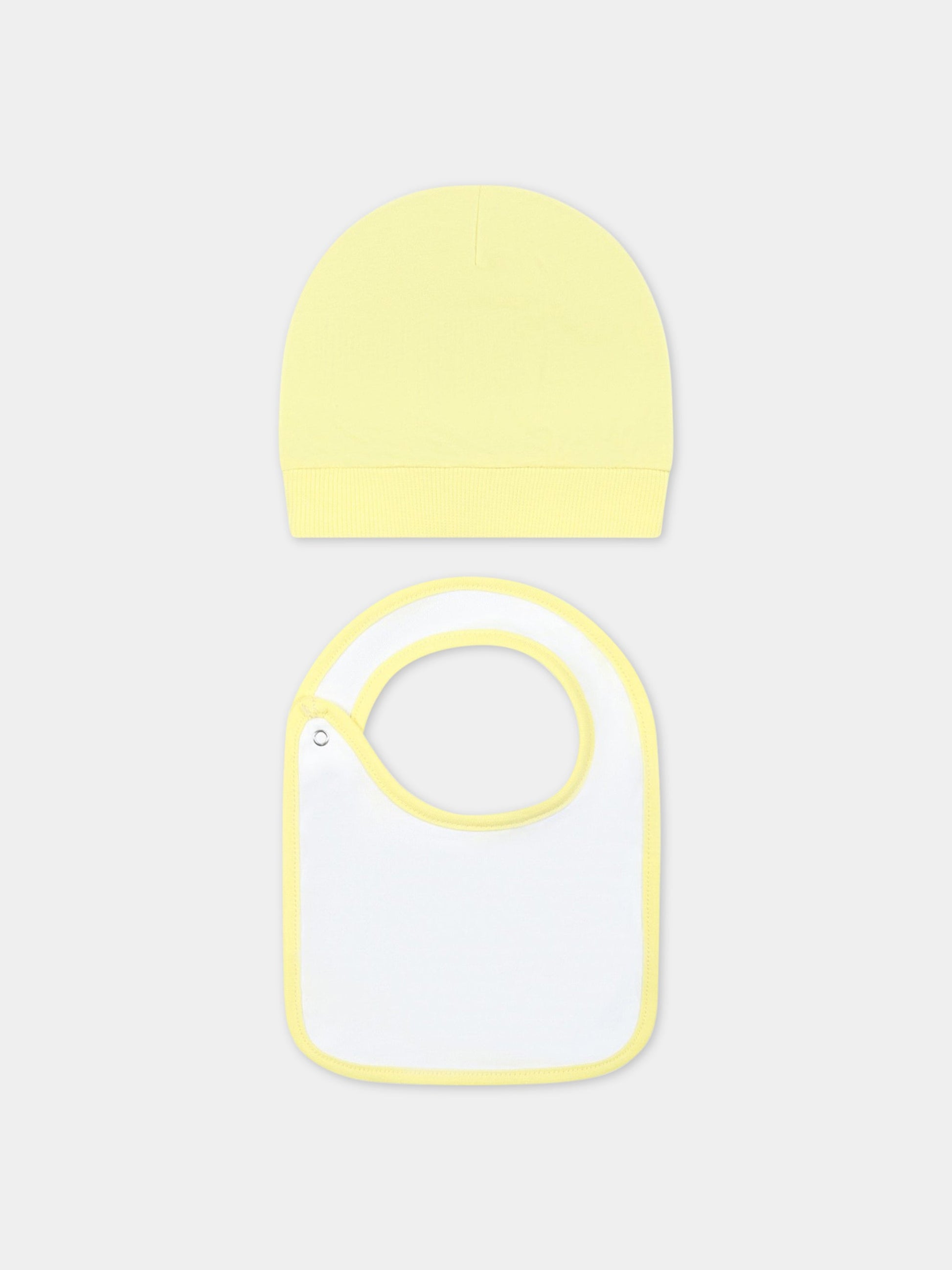 Set giallo per neonati con Teddy Bear,Moschino Kids,MUY04Y LAA03 50230