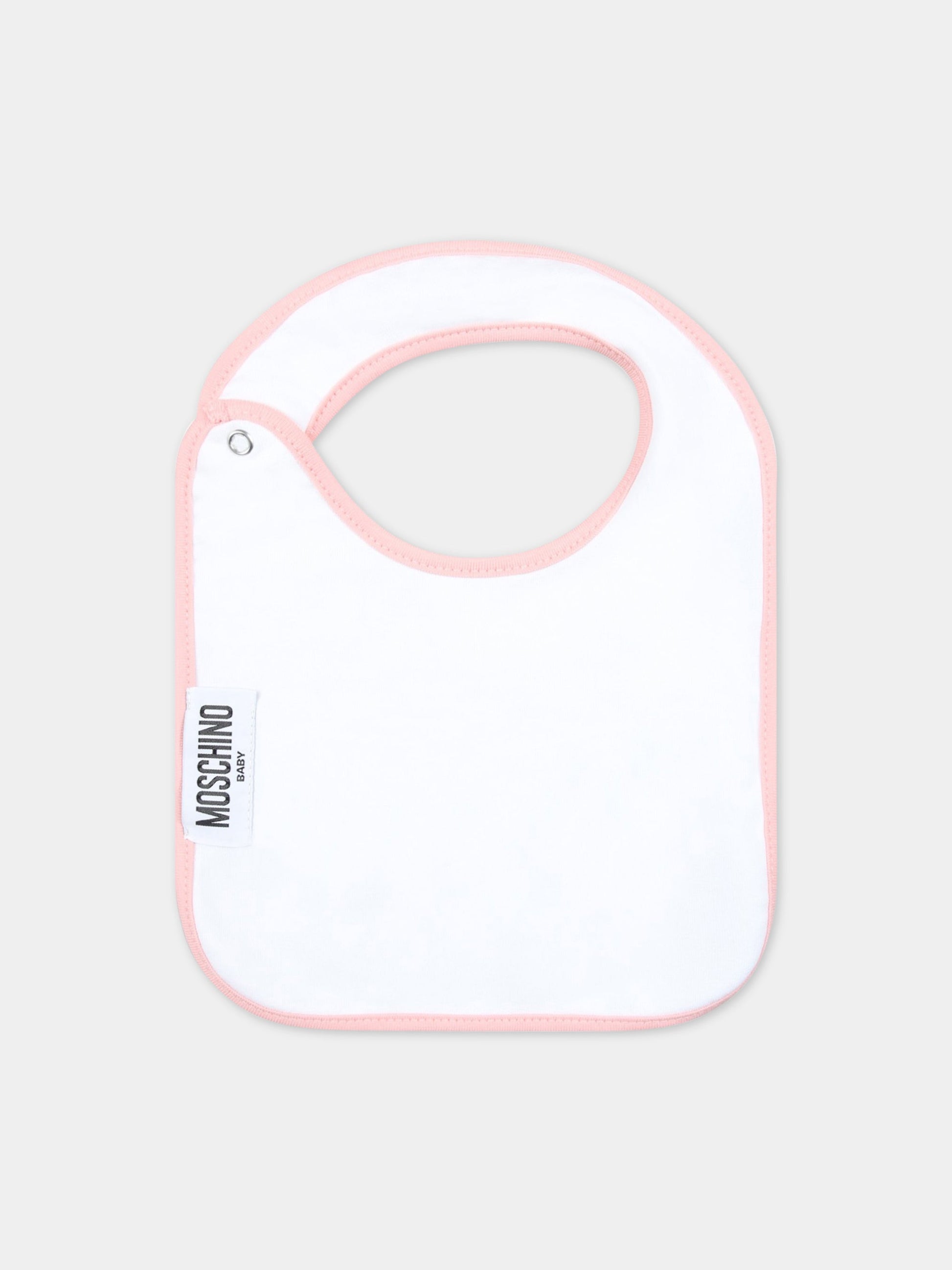 Set rosa per neonata con Teddy Bear,Moschino Kids,MUY04R LBA10 50209